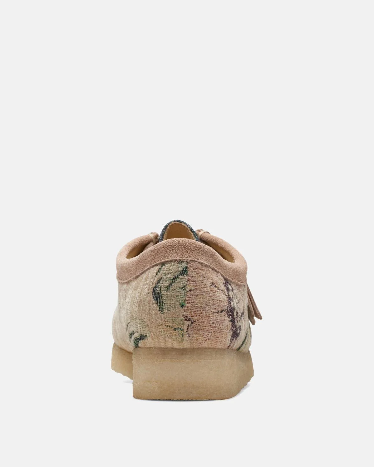 CLARKS ORIGINALS WOMENS WALLABEE SHOES GREY FLORAL - Image 6