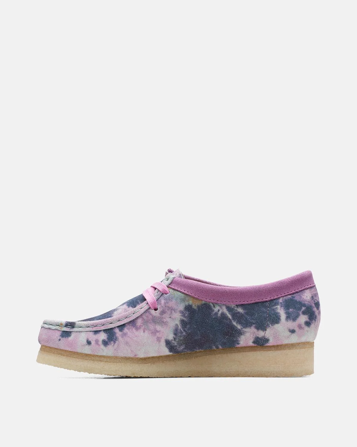 CLARKS ORIGINALS WOMENS WALLABEE SHOES MULTI TIE DYE - Image 5