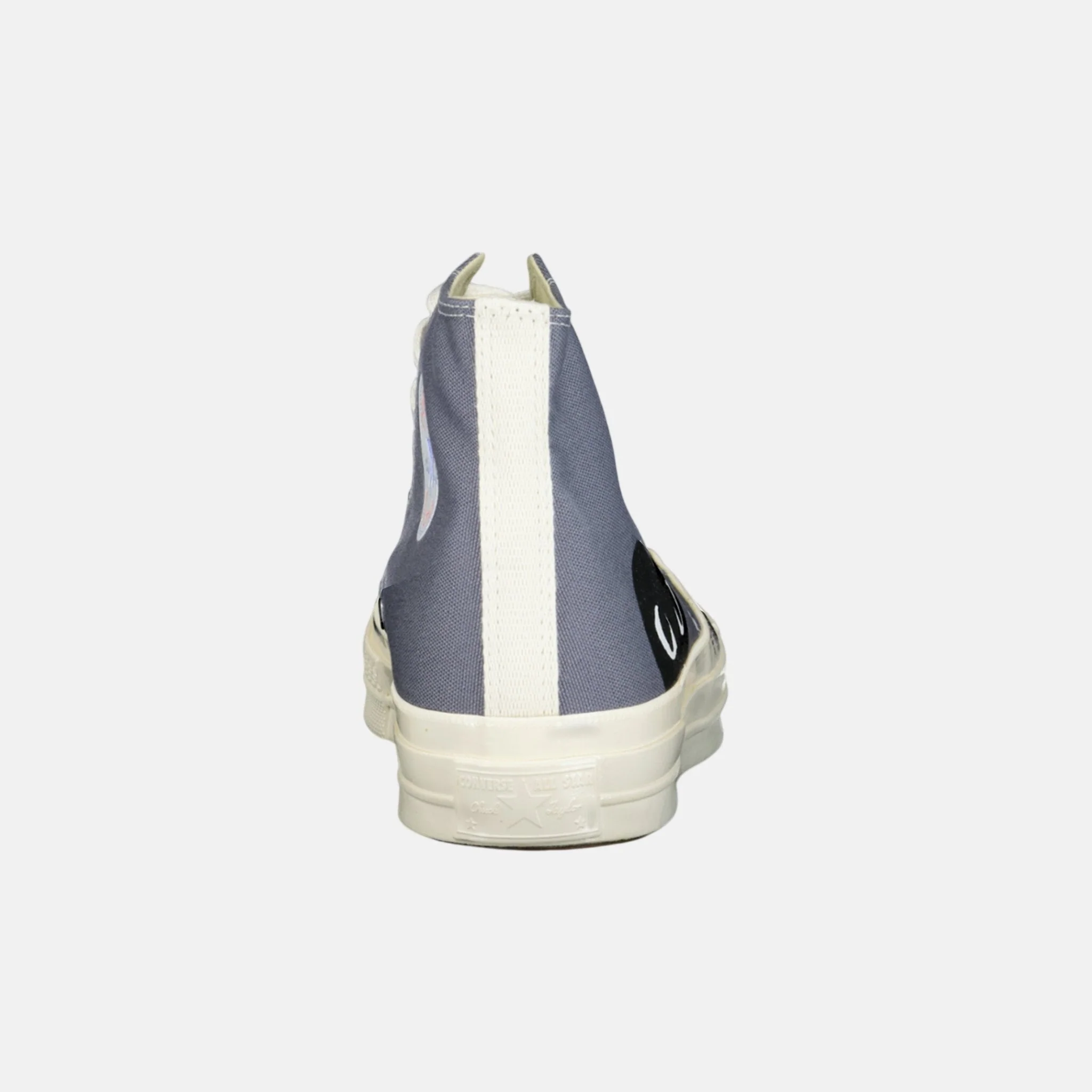Comme Des Garcons Play X Converse 'Chuck Taylor' Trainers Grey - Image 4