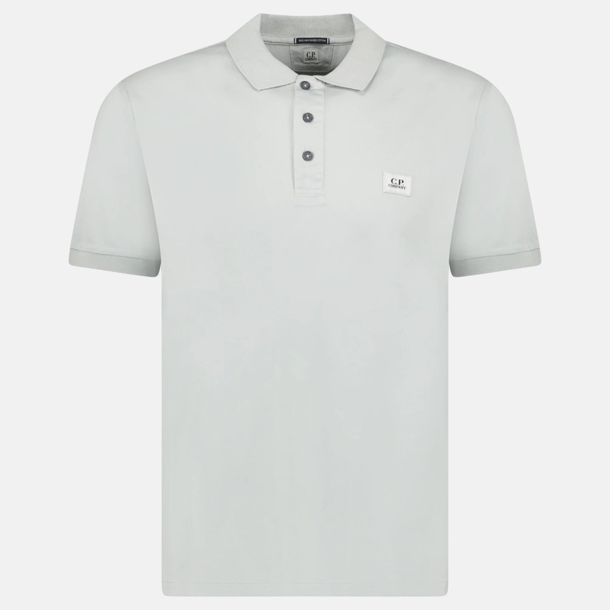 CP Company 70/2 Mercerized Polo Shirt Blue Fox