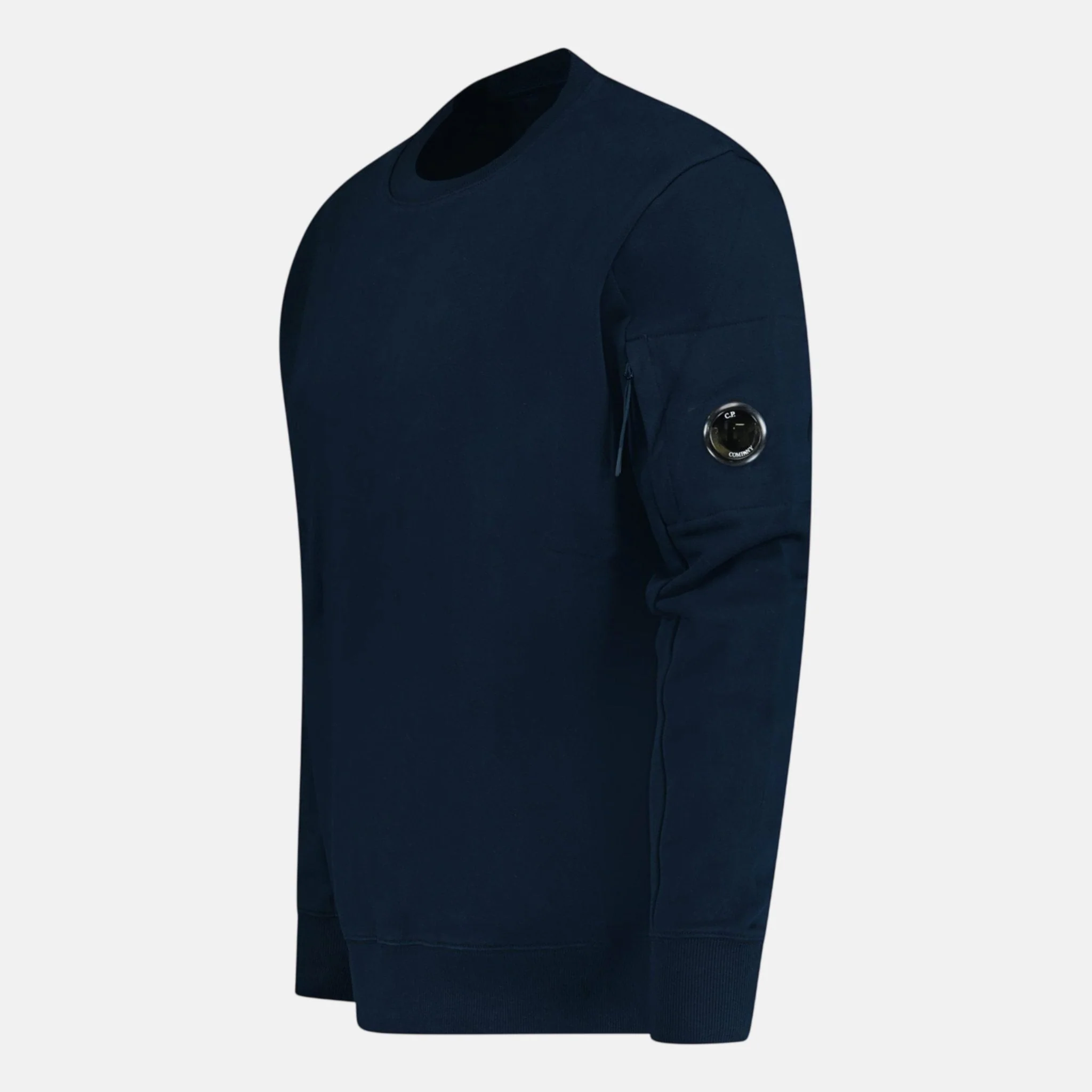 CP Company Arm Lens Thick Sweatshirt Navy - Image 2