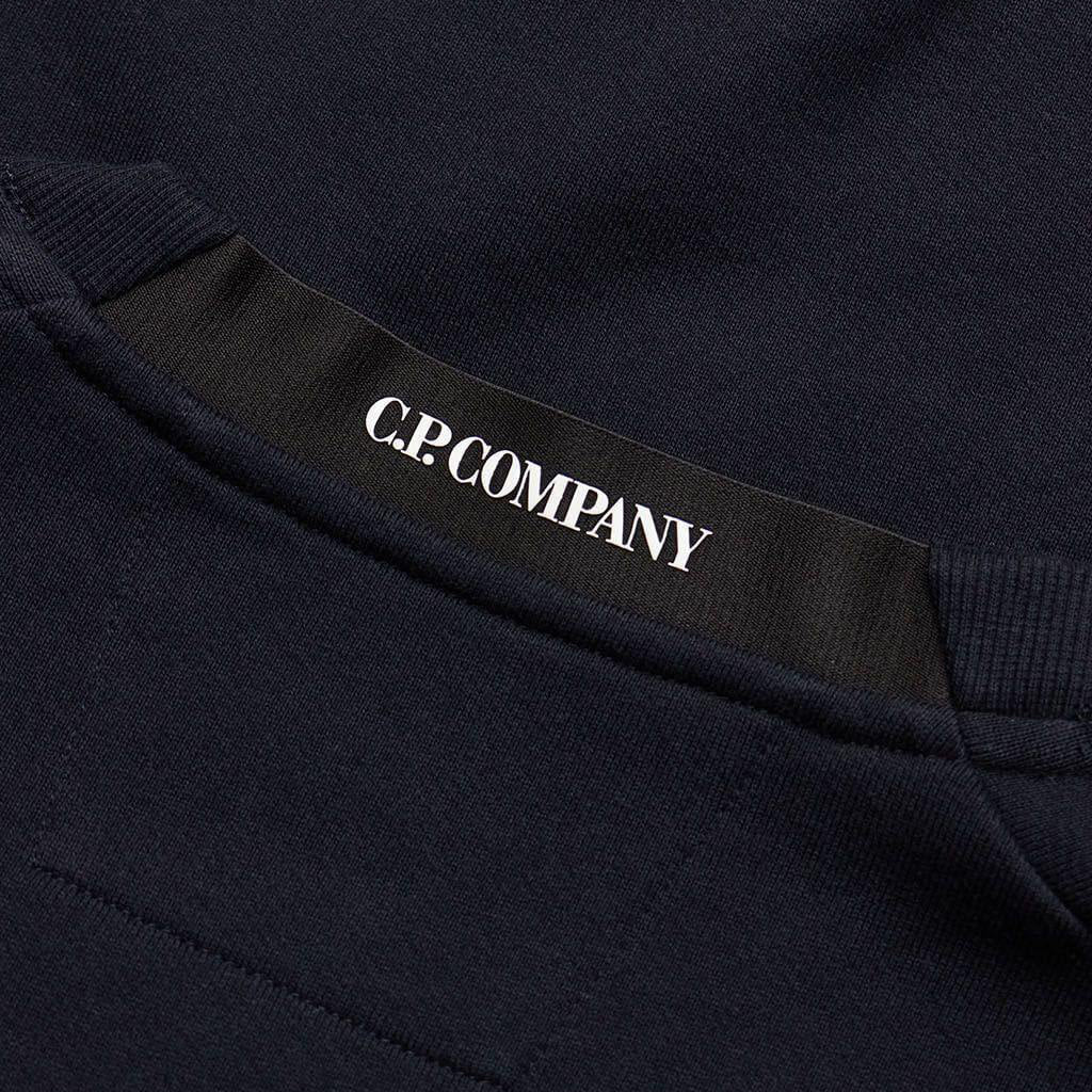 CP Company Arm Lens Thick Sweatshirt Navy - Image 4
