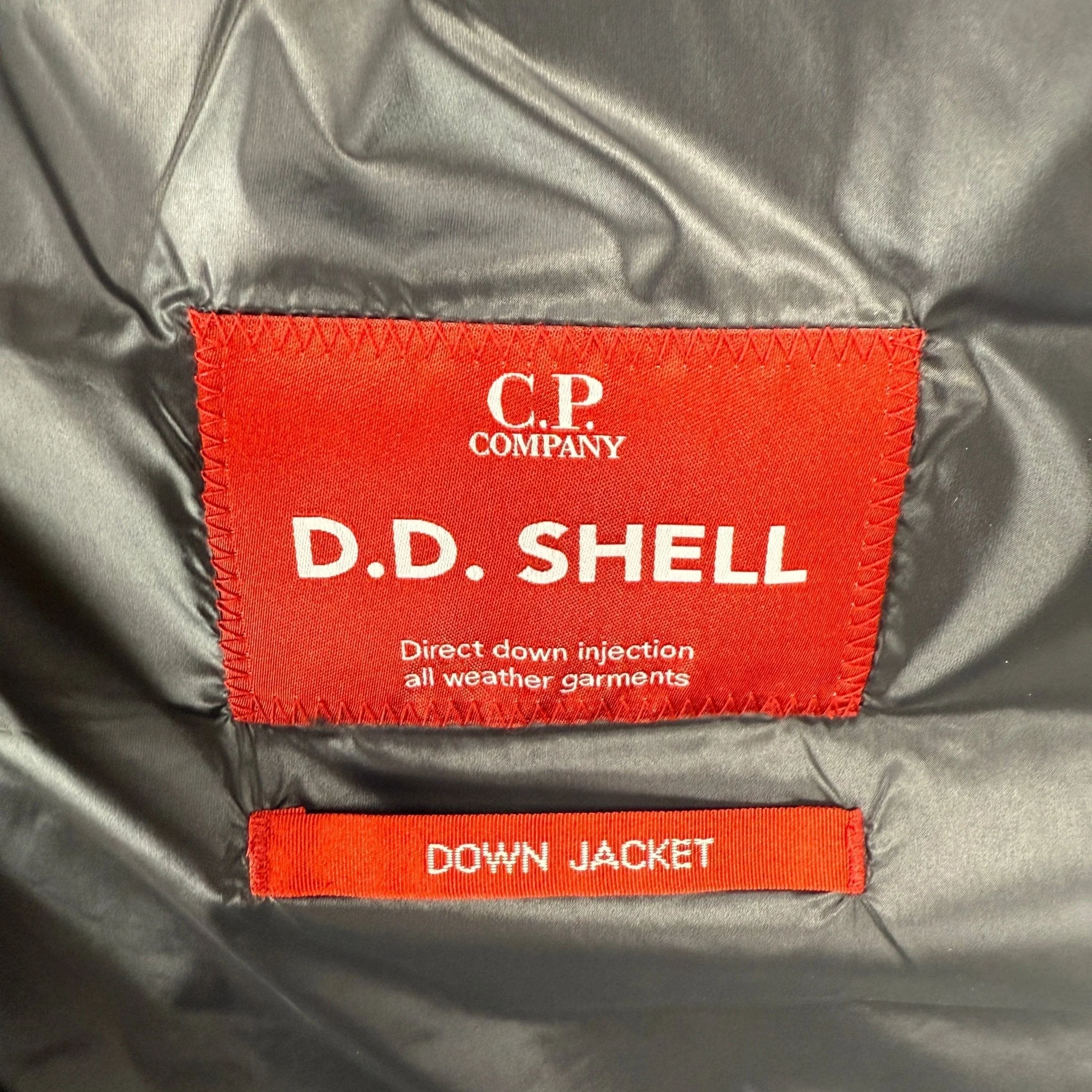 CP Company D.D. Padded Goggle Down Jacket Black - Image 4