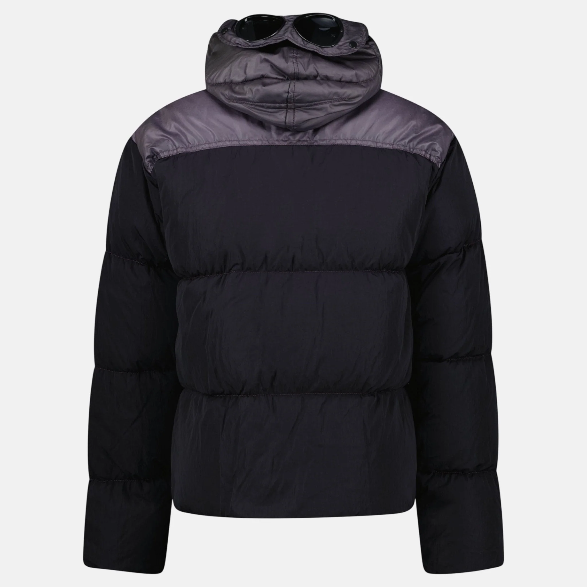 CP Company Eco Chrome R Mixed Goggle Down Jacket Nightshade - Image 2