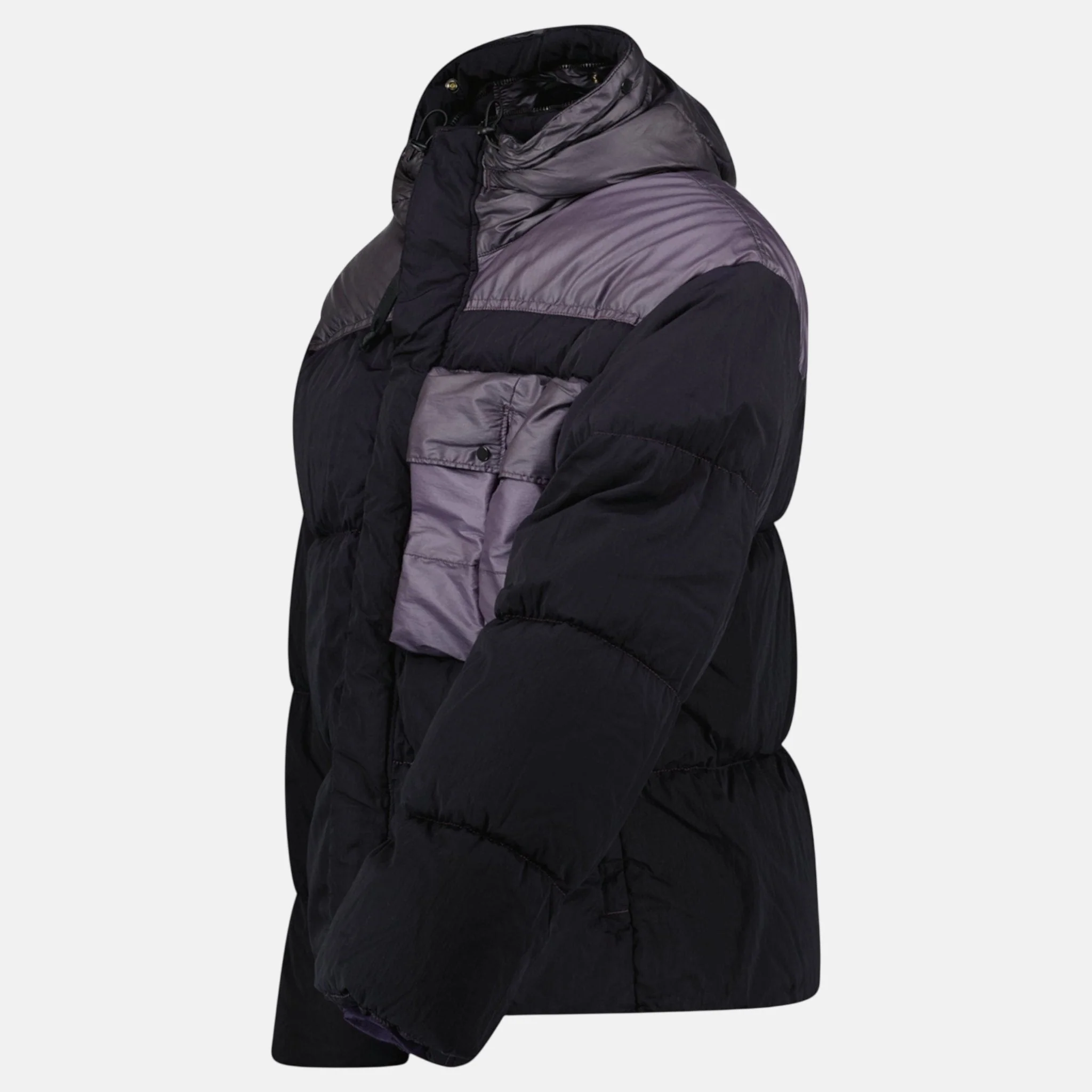 CP Company Eco Chrome R Mixed Goggle Down Jacket Nightshade - Image 3