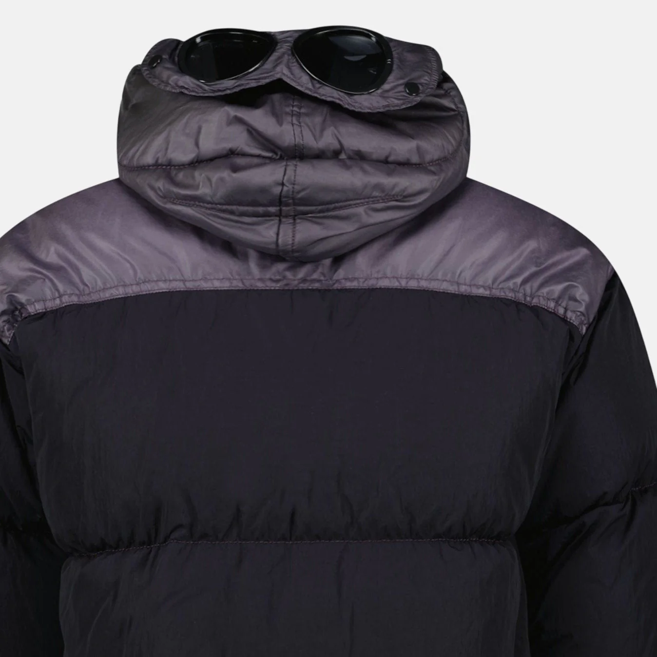 CP Company Eco Chrome R Mixed Goggle Down Jacket Nightshade - Image 4