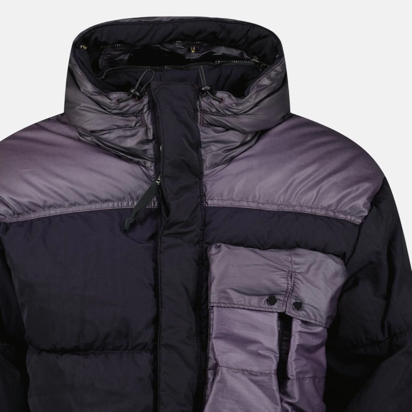 CP Company Eco Chrome R Mixed Goggle Down Jacket Nightshade - Image 5