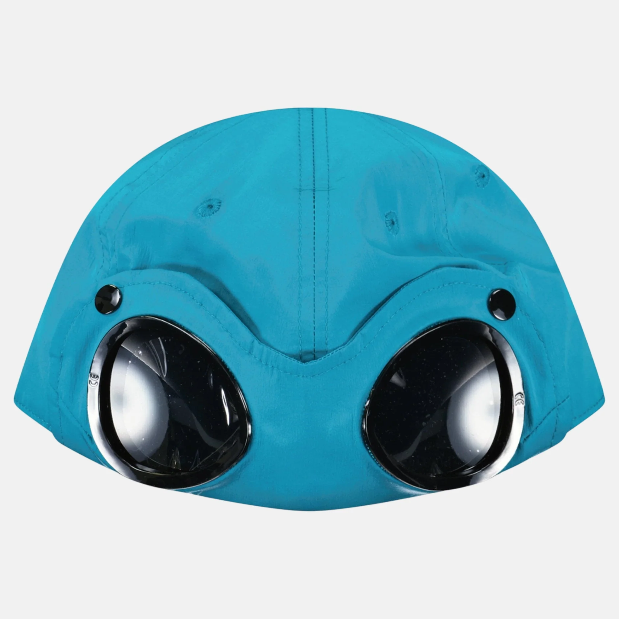 CP Company Goggle Chrome-R Cap Blue - Image 2