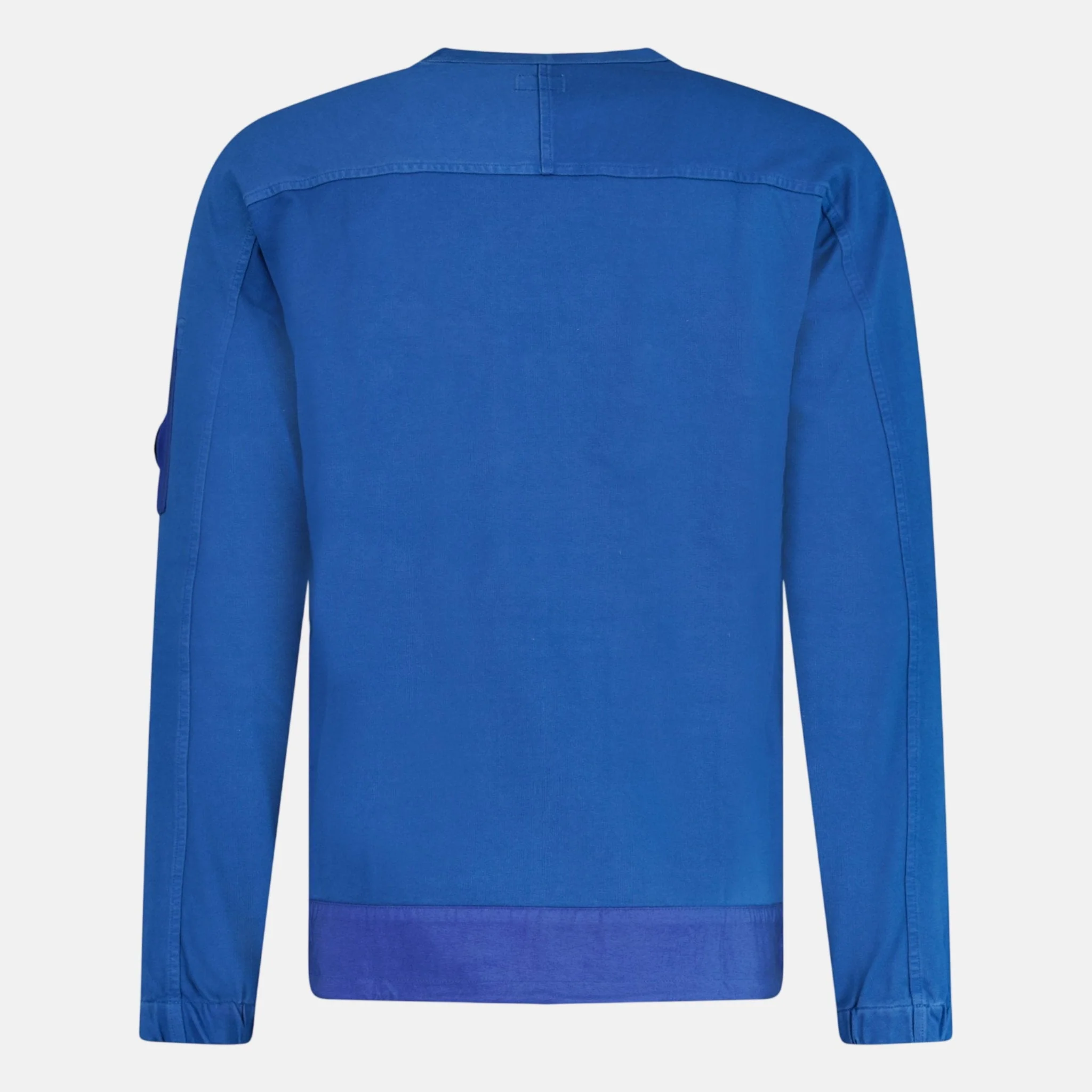 CP Company Mixed Heavy Lens Sweatshirt Blue - Image 2