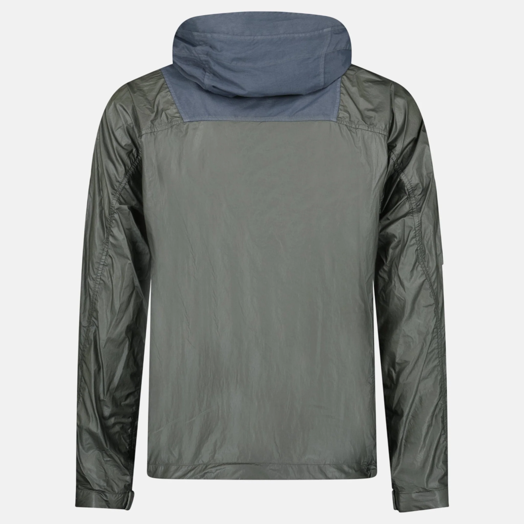 CP Company CS II Mixed Hooded Lens Jacket Smoked Pearl - Image 2