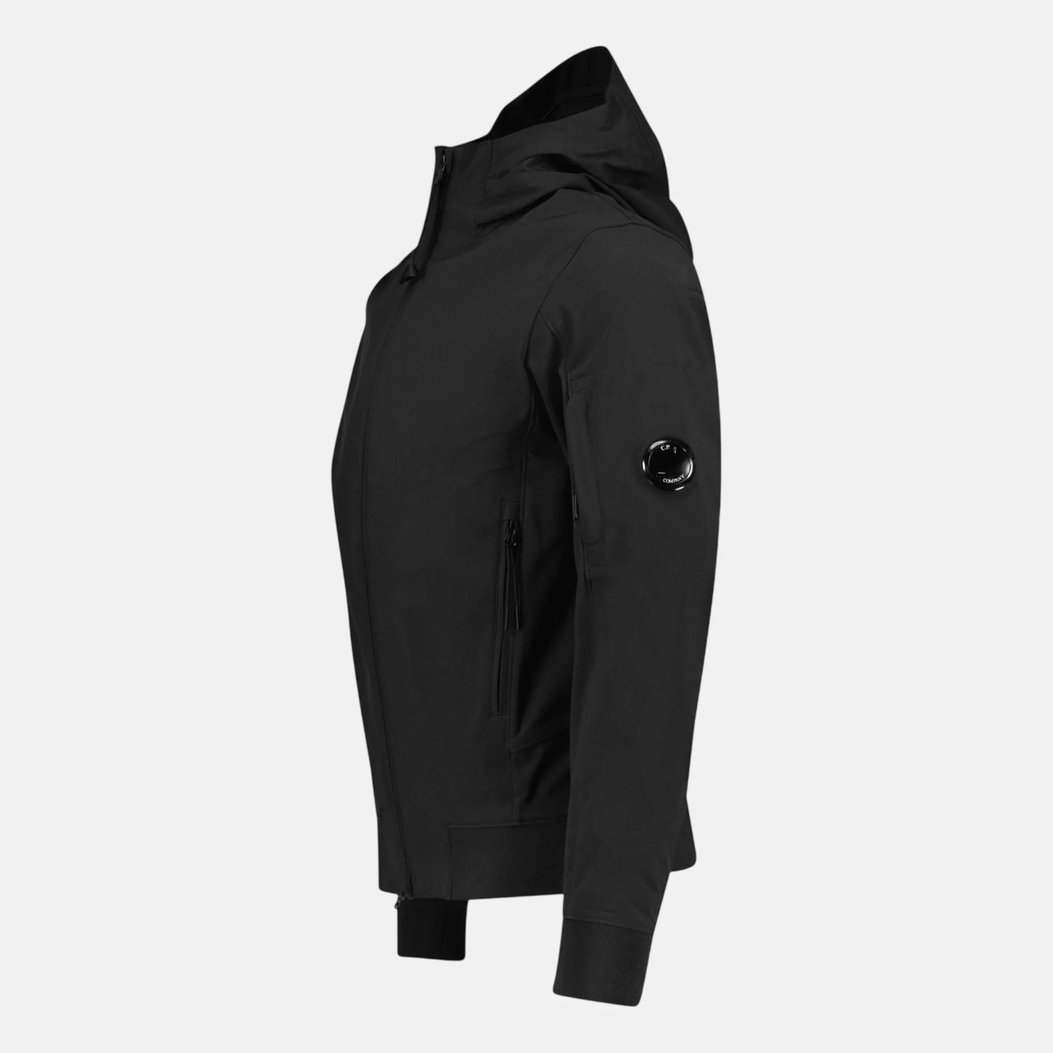 CP Company Softshell Arm Lens Jacket Black - Image 2
