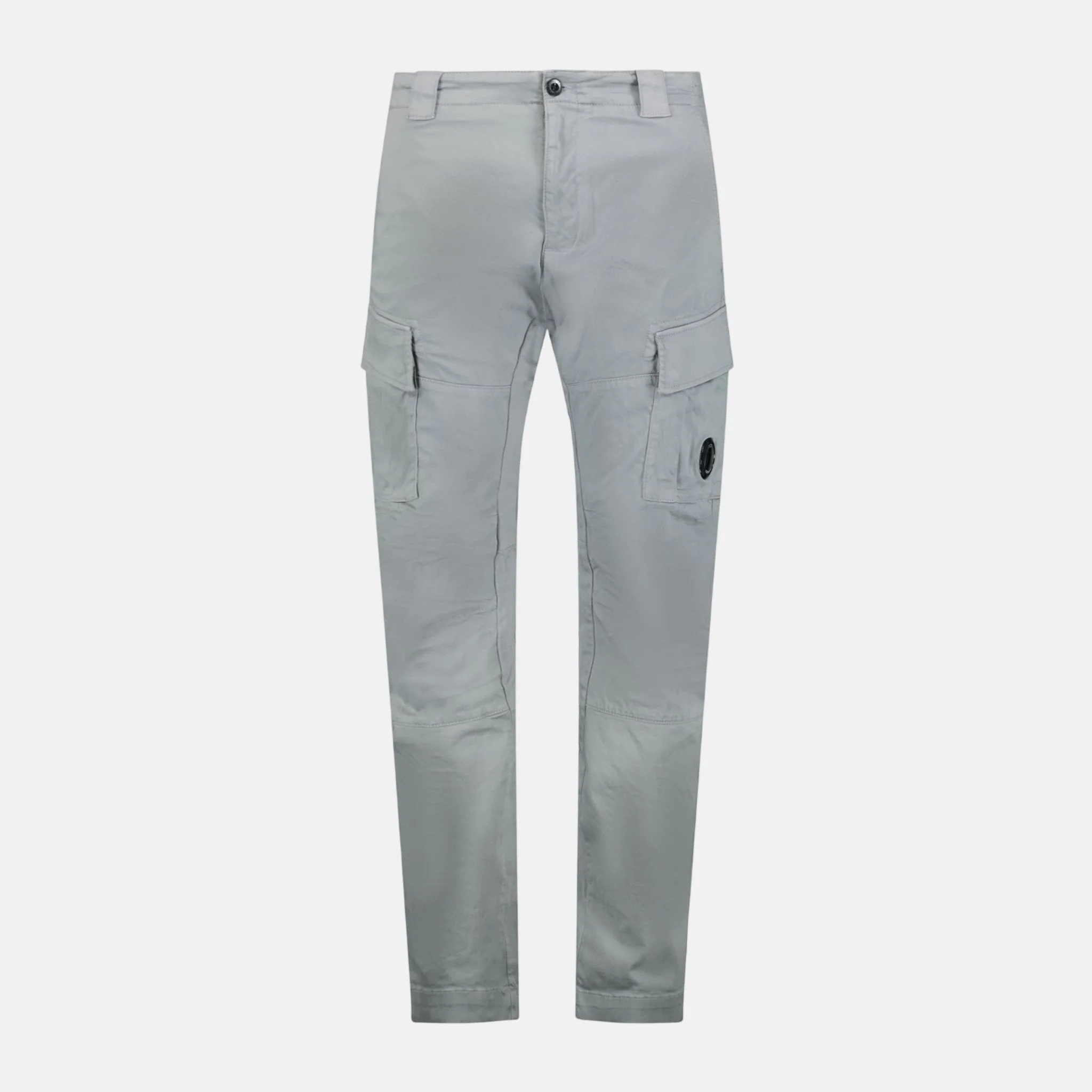 CP Company Stretch Sateen Cargo Pants Grey