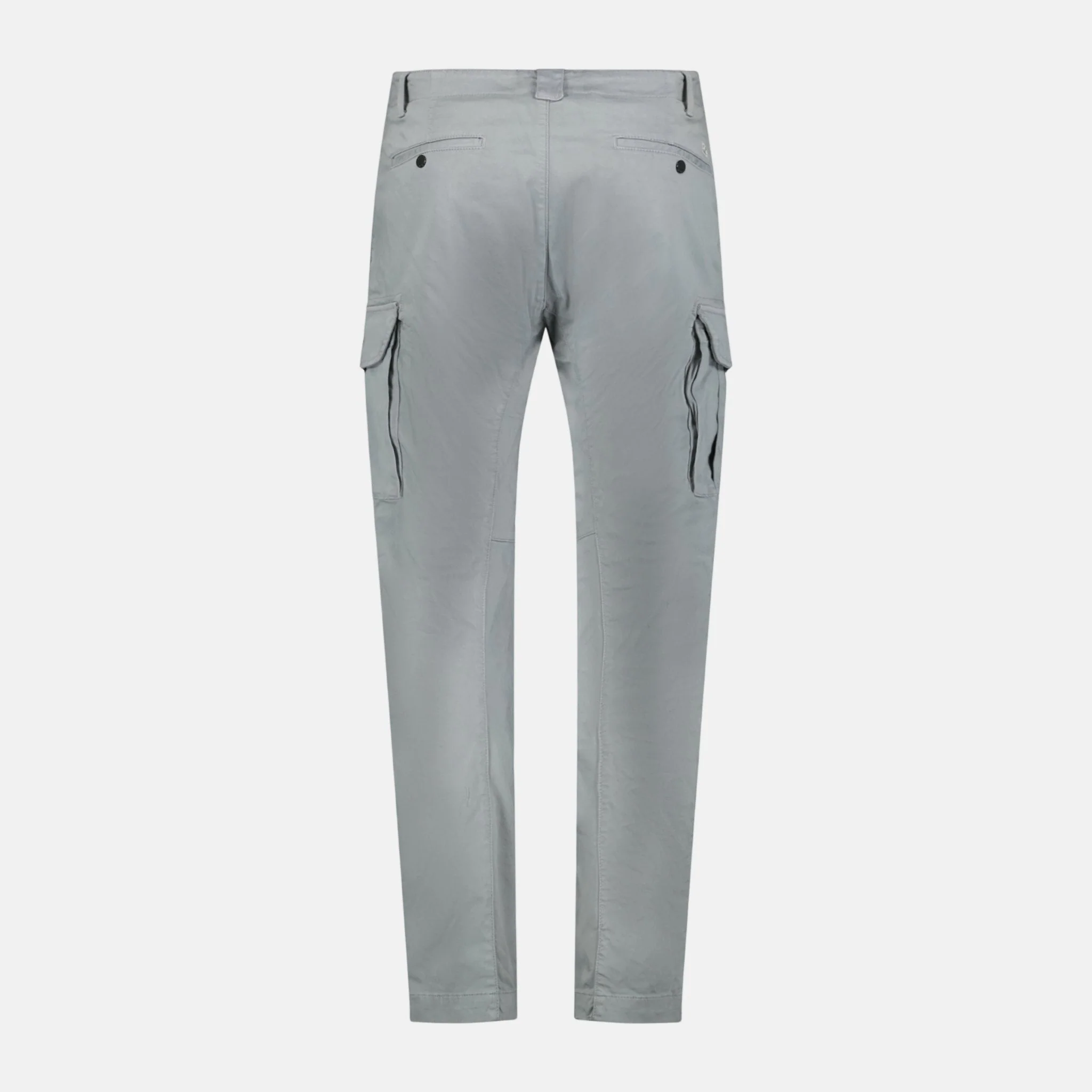 CP Company Stretch Sateen Cargo Pants Grey - Image 2