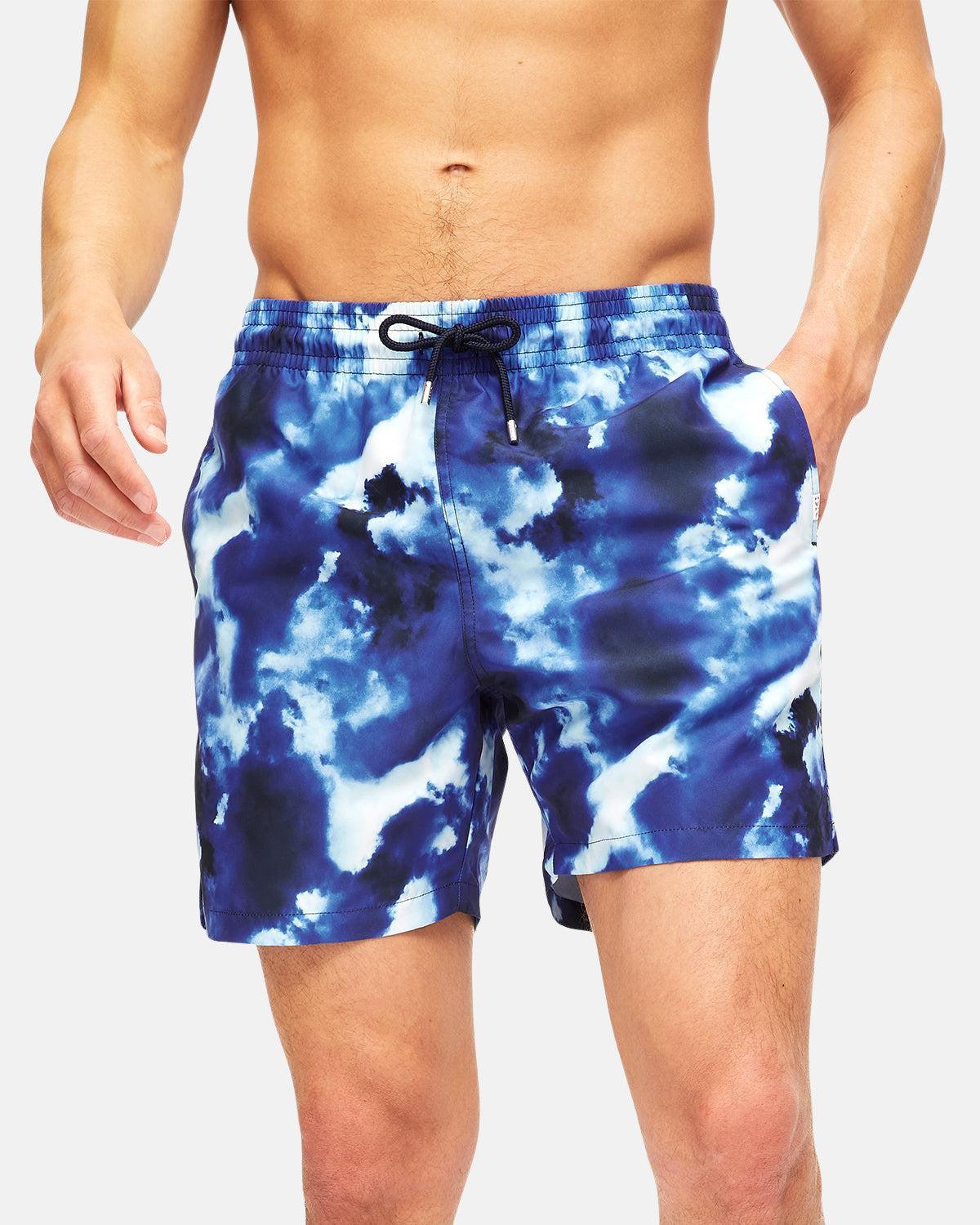 DEREK ROSE MAUI 37 SWIM SHORTS NAVY - Image 2
