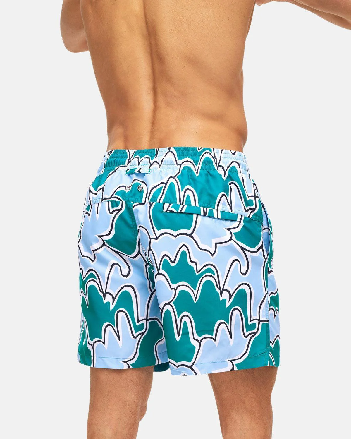 DEREK ROSE MAUI 45 SWIM SHORTS MULTI - Image 3