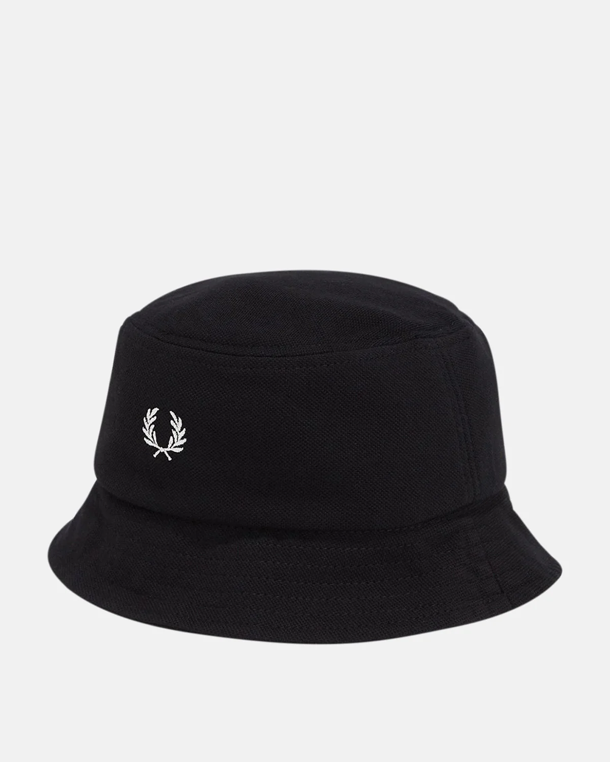 FRED PERRY CLASSIC PIQUE BUCKET HAT BLACK