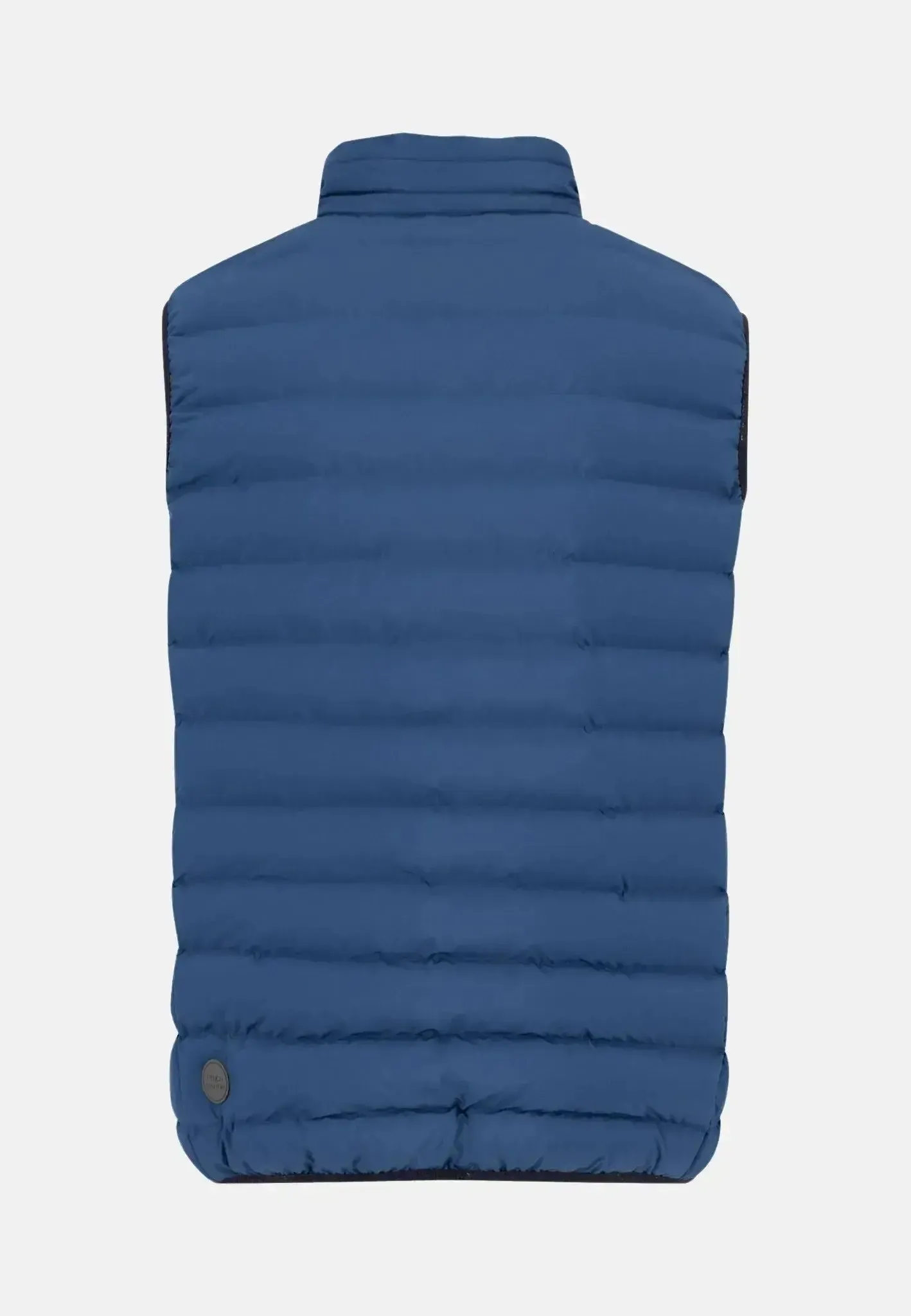 Fynch-Hatton Mens Basic Light Weight Gilet Misty Blue - Image 2