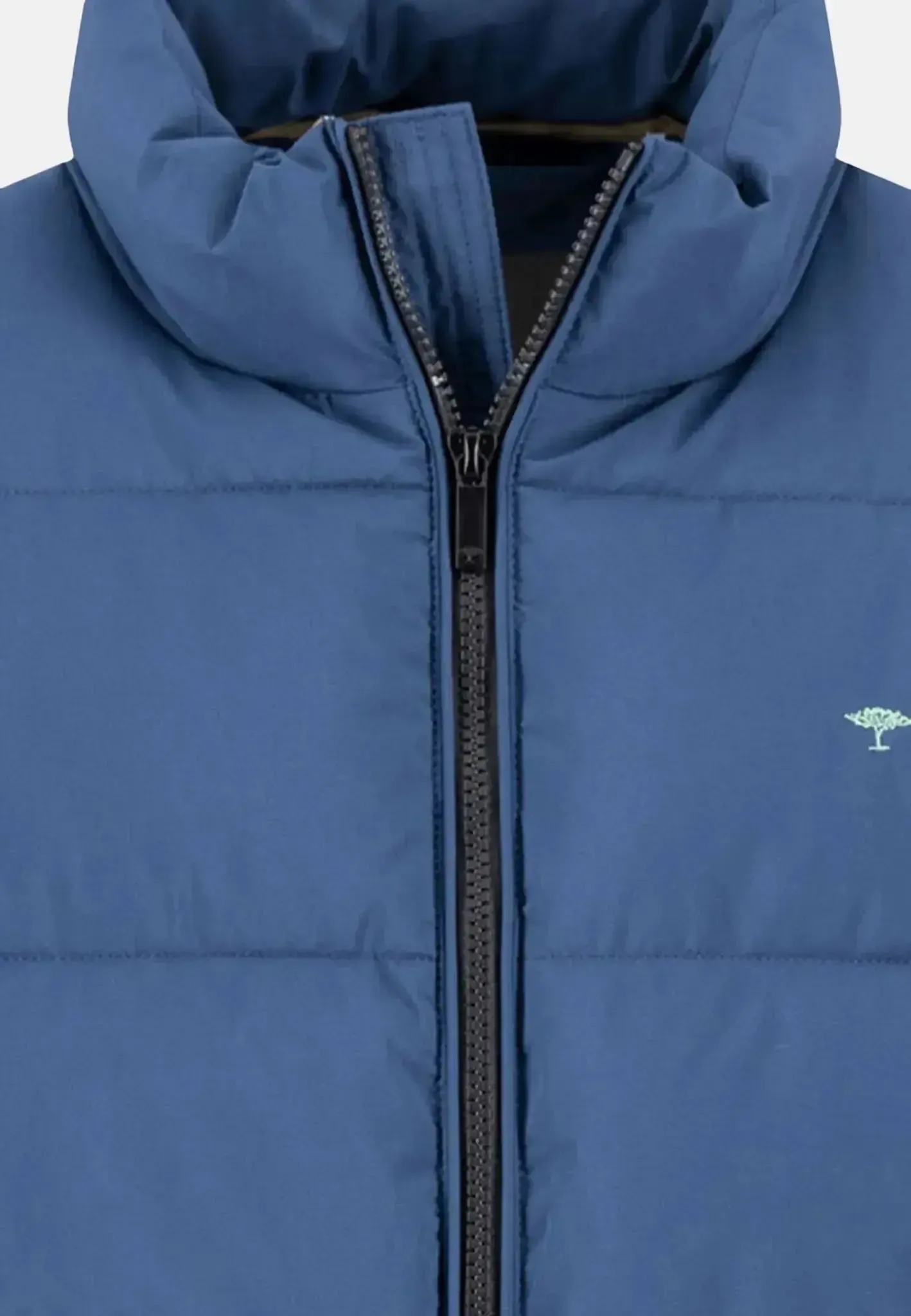 Fynch-Hatton Mens Puffer Gilet Vest Misty Blue - Image 3