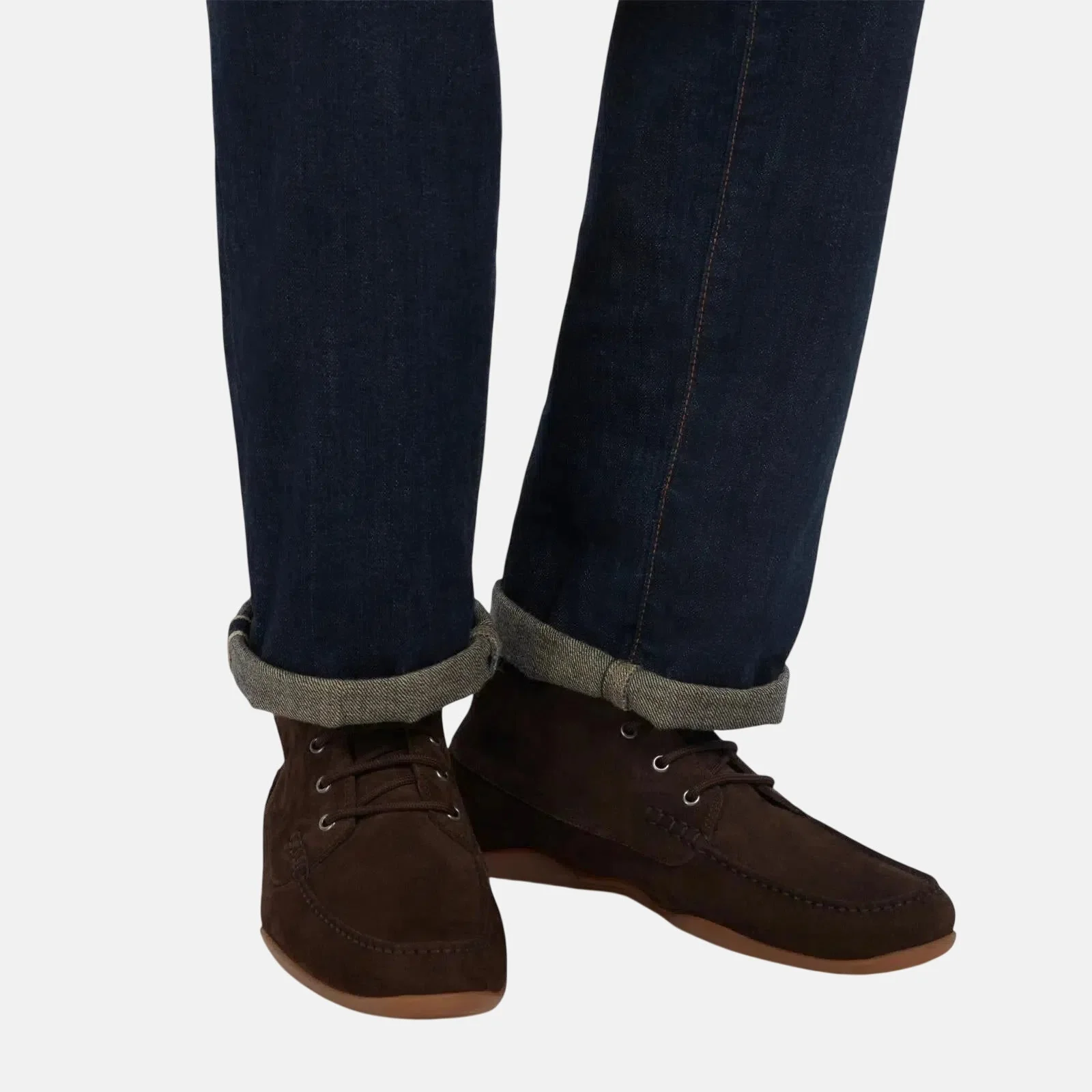 Harrys Of London Walter Suede Shoes Espresso - Image 4