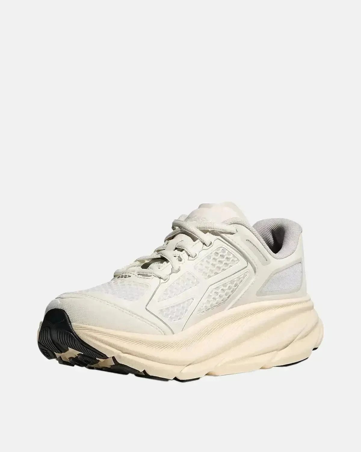 HOKA MENS CLIFTON ONE 9 TRAINERS FROST COSMIC GREY - Image 5
