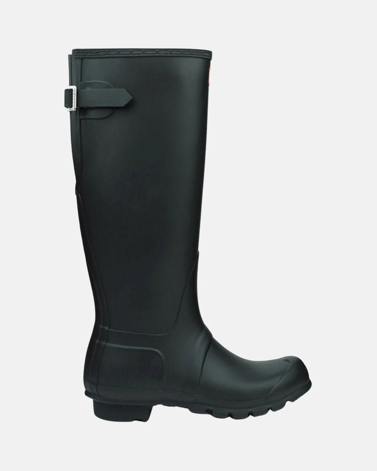HUNTER WOMENS ORIGINAL TALL BACK ADJUSTABLE BOOTS BLACK