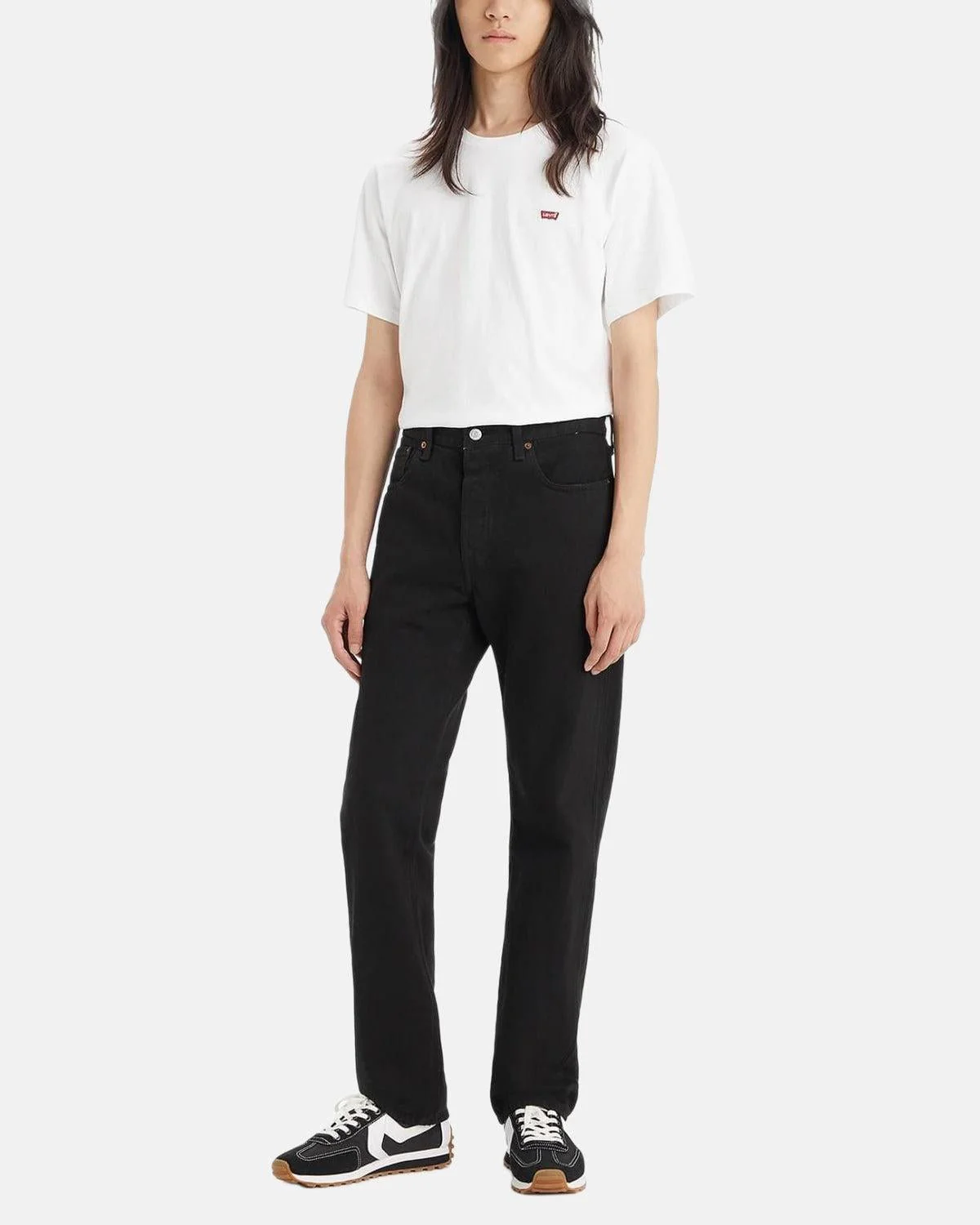 LEVIS 501 ORIGINAL JEANS STONEWASHED BLACK - Image 2