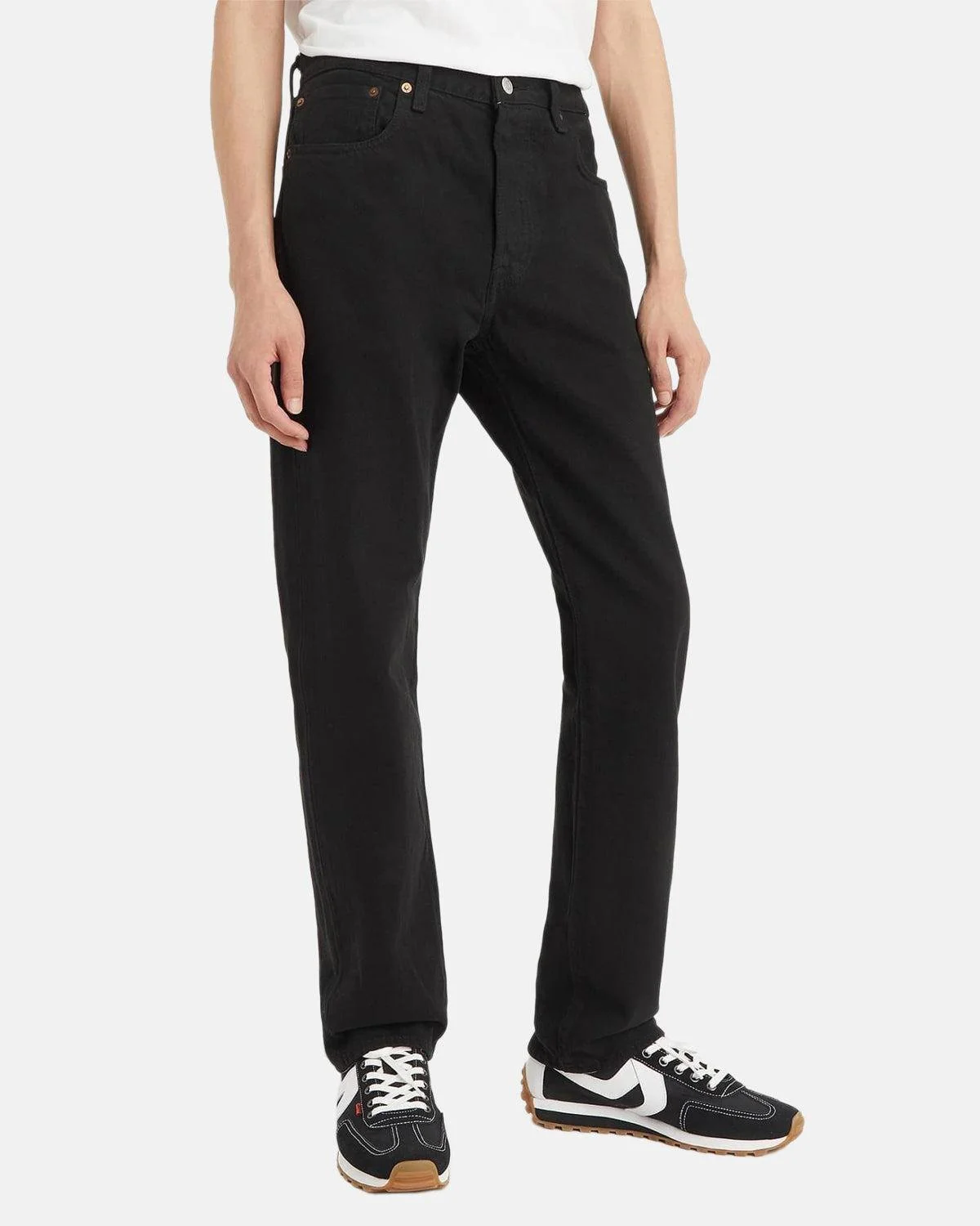 LEVIS 501 ORIGINAL JEANS STONEWASHED BLACK - Image 4