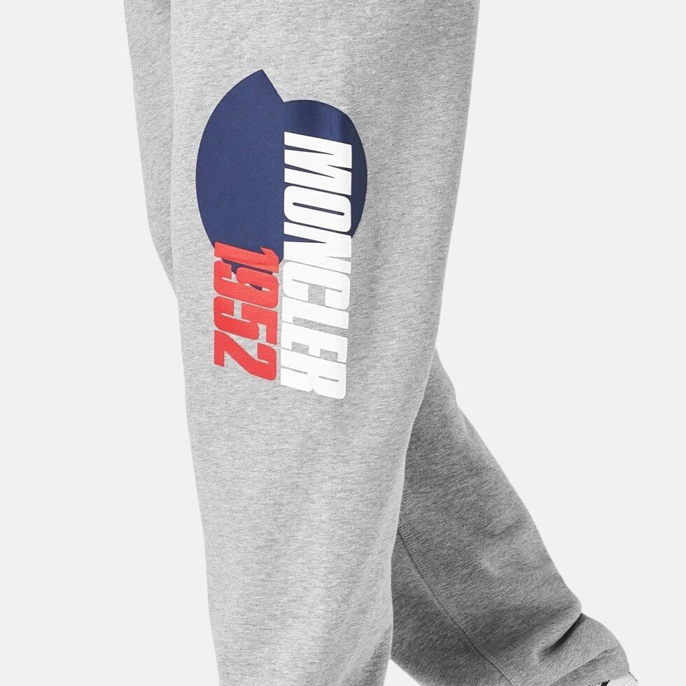 Moncler 1952 Print Sweatpants Grey - Image 4