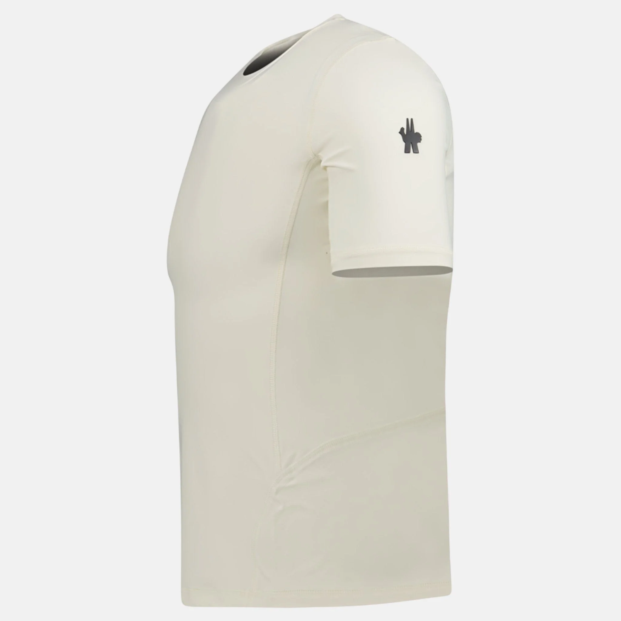 Moncler Womens Freedom of Movement T-Shirt White - Image 3