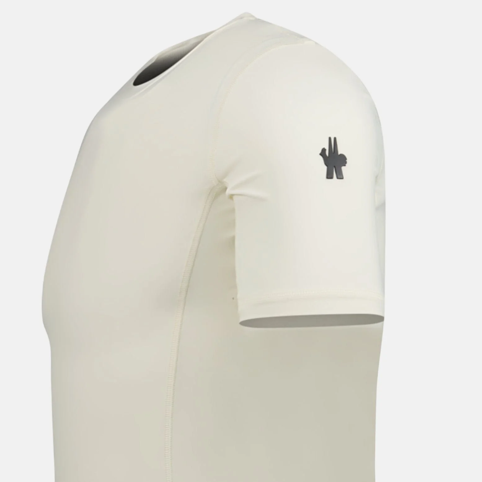Moncler Womens Freedom of Movement T-Shirt White - Image 4