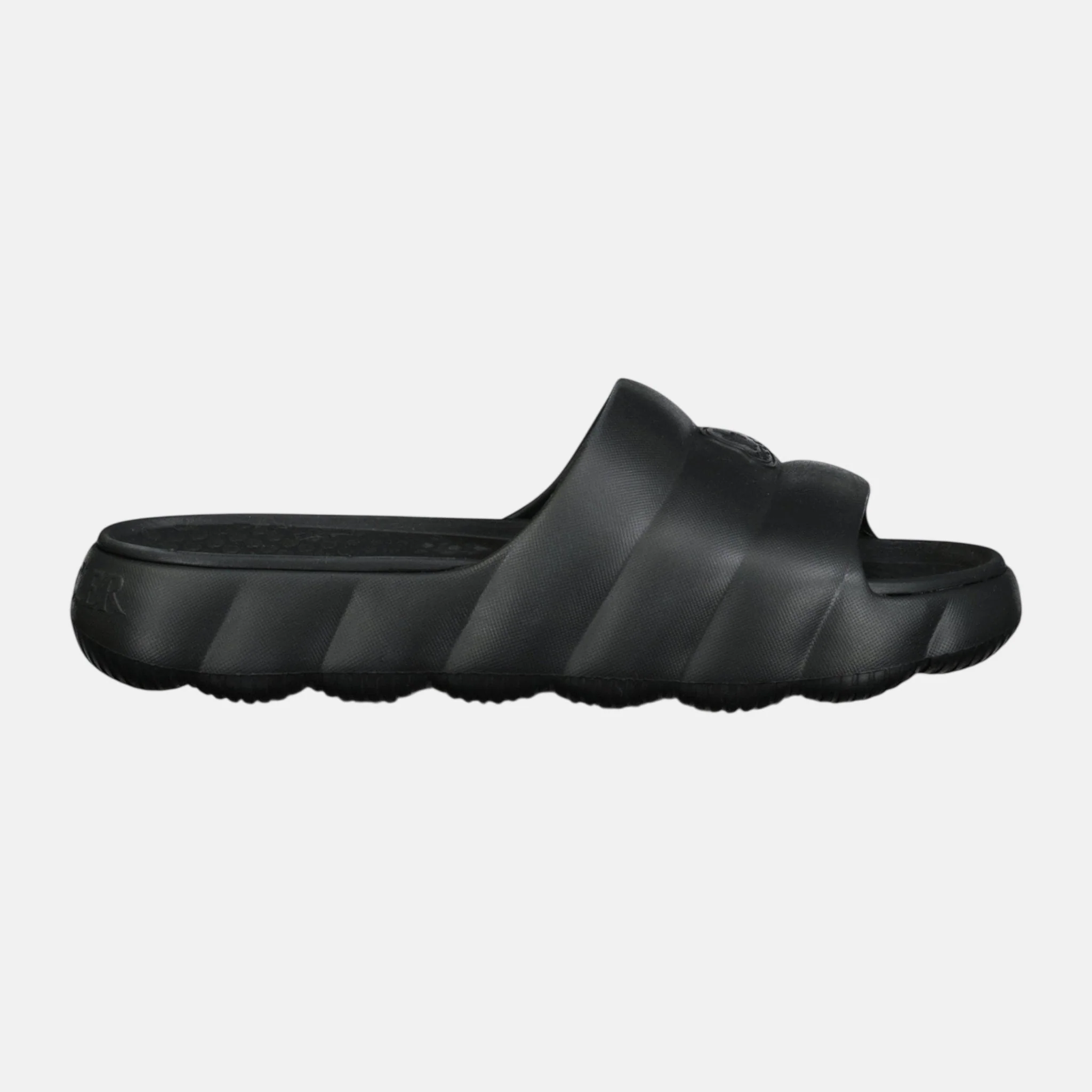 Moncler Womens 'Lilo' Sliders Black