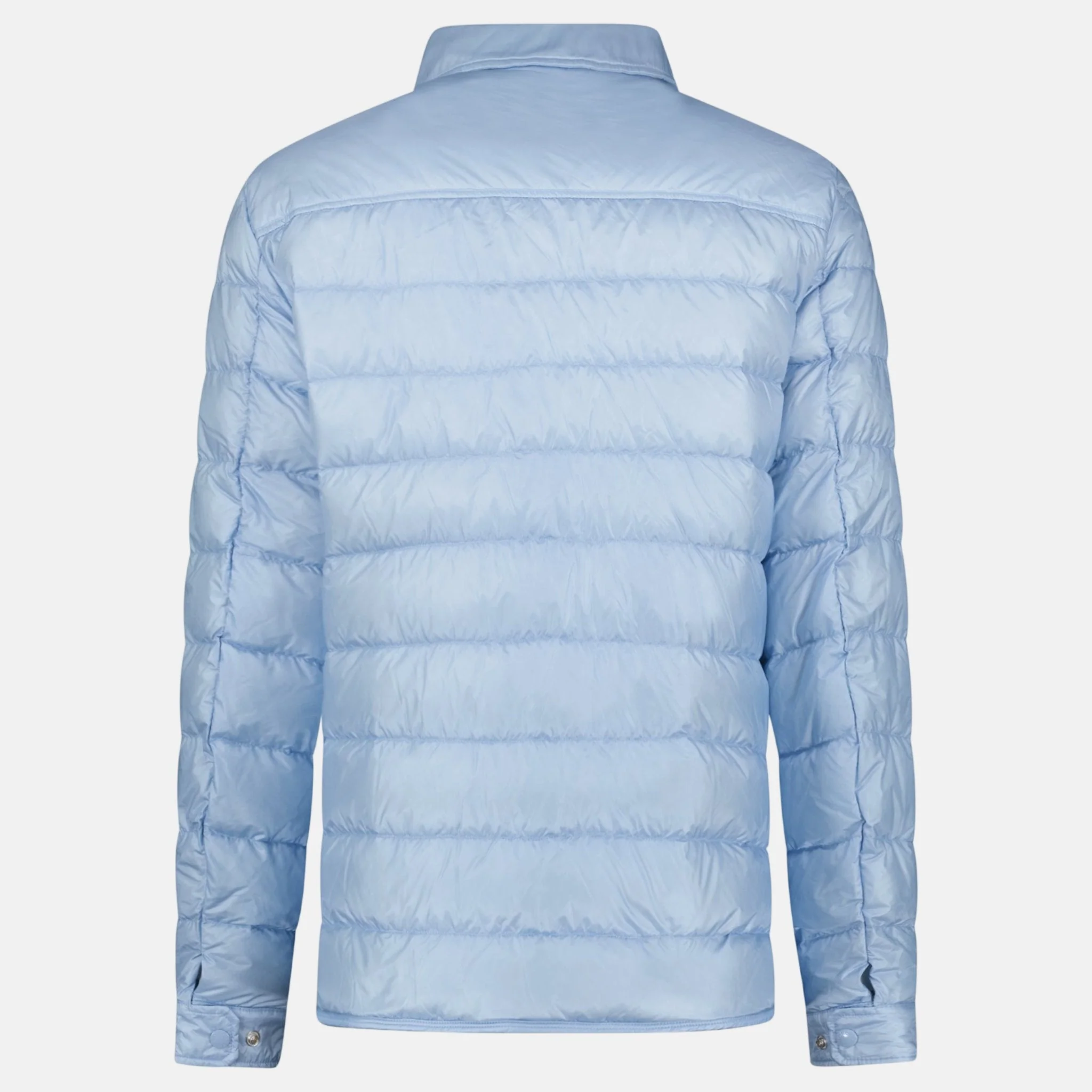 Moncler Tenibres Down Shirt Jacket Sky Blue - Image 2