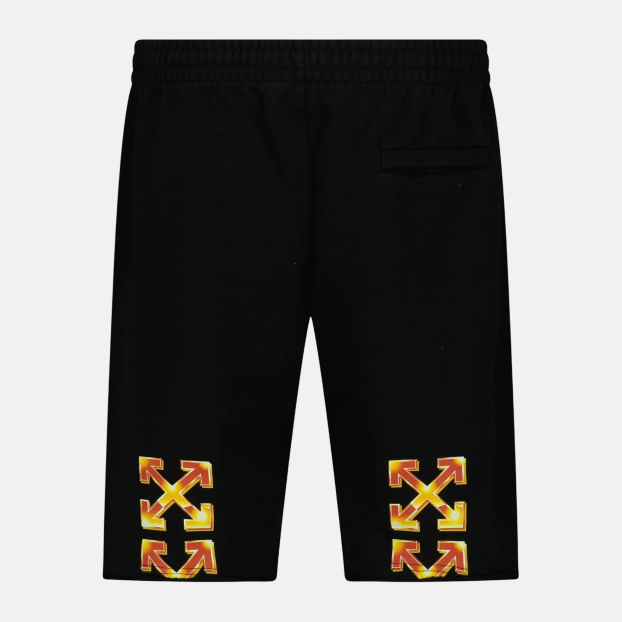 Off-White Gold Metal Arrow Shorts Black - Image 2