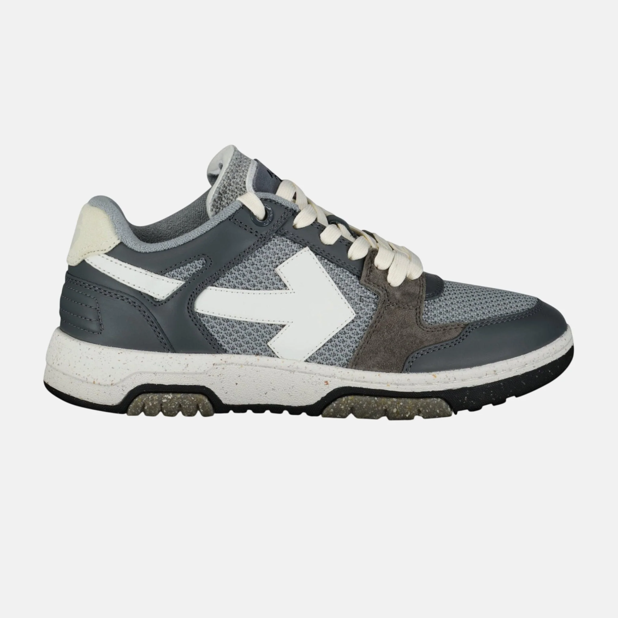Off-White Out Of Office Low Mesh Trainers Grey