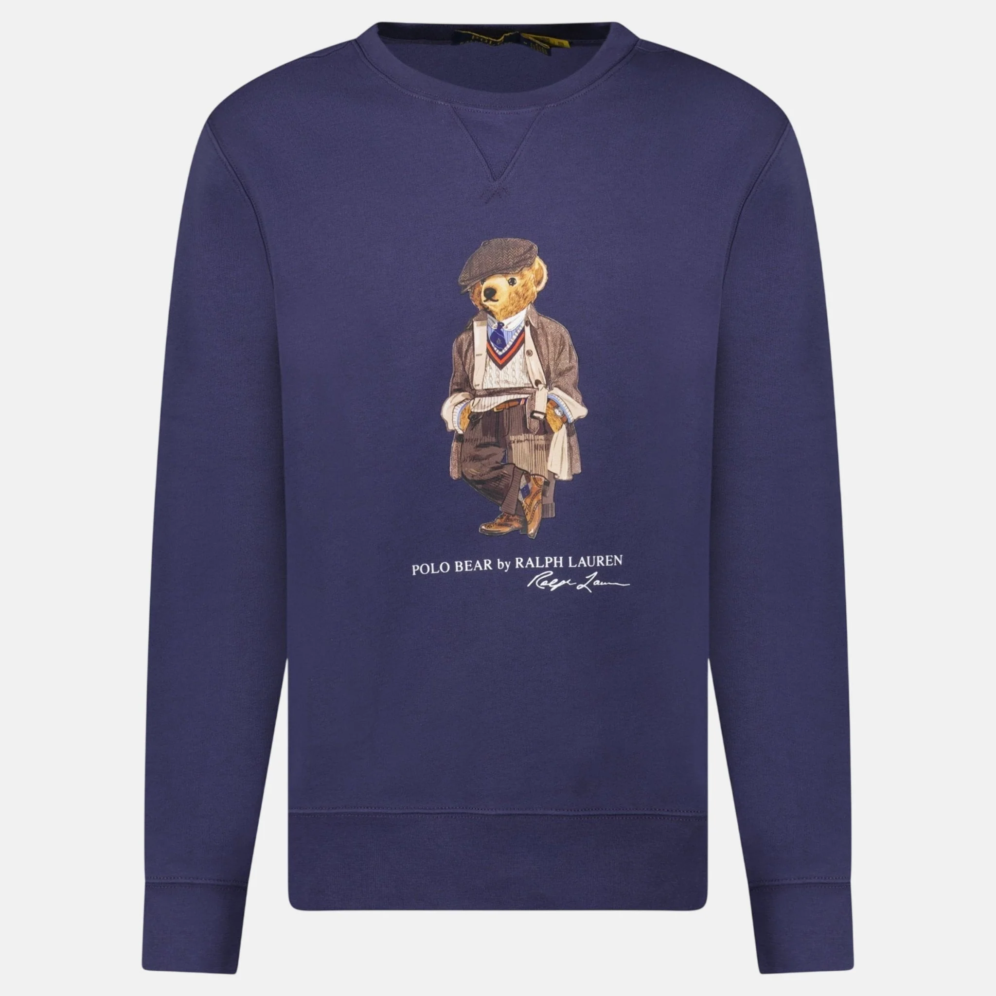 Ralph Lauren Bear Crew Sweatshirt Navy