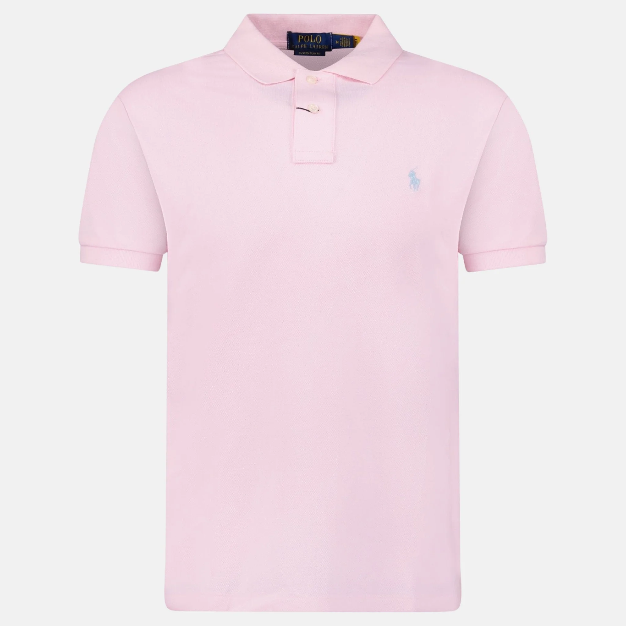Ralph Lauren Cotton Custom Slim Fit Polo Shirt Pink