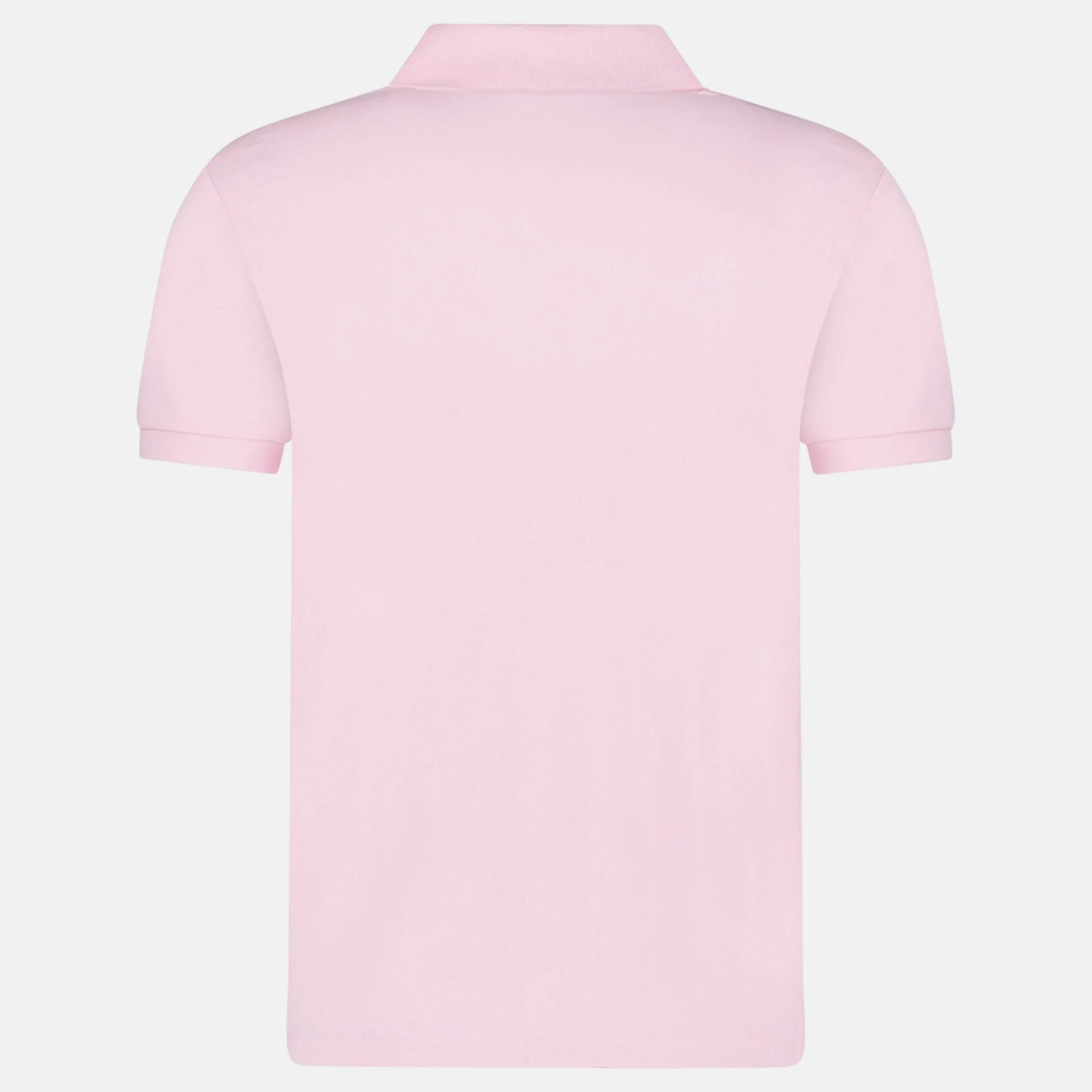 Ralph Lauren Cotton Custom Slim Fit Polo Shirt Pink - Image 2