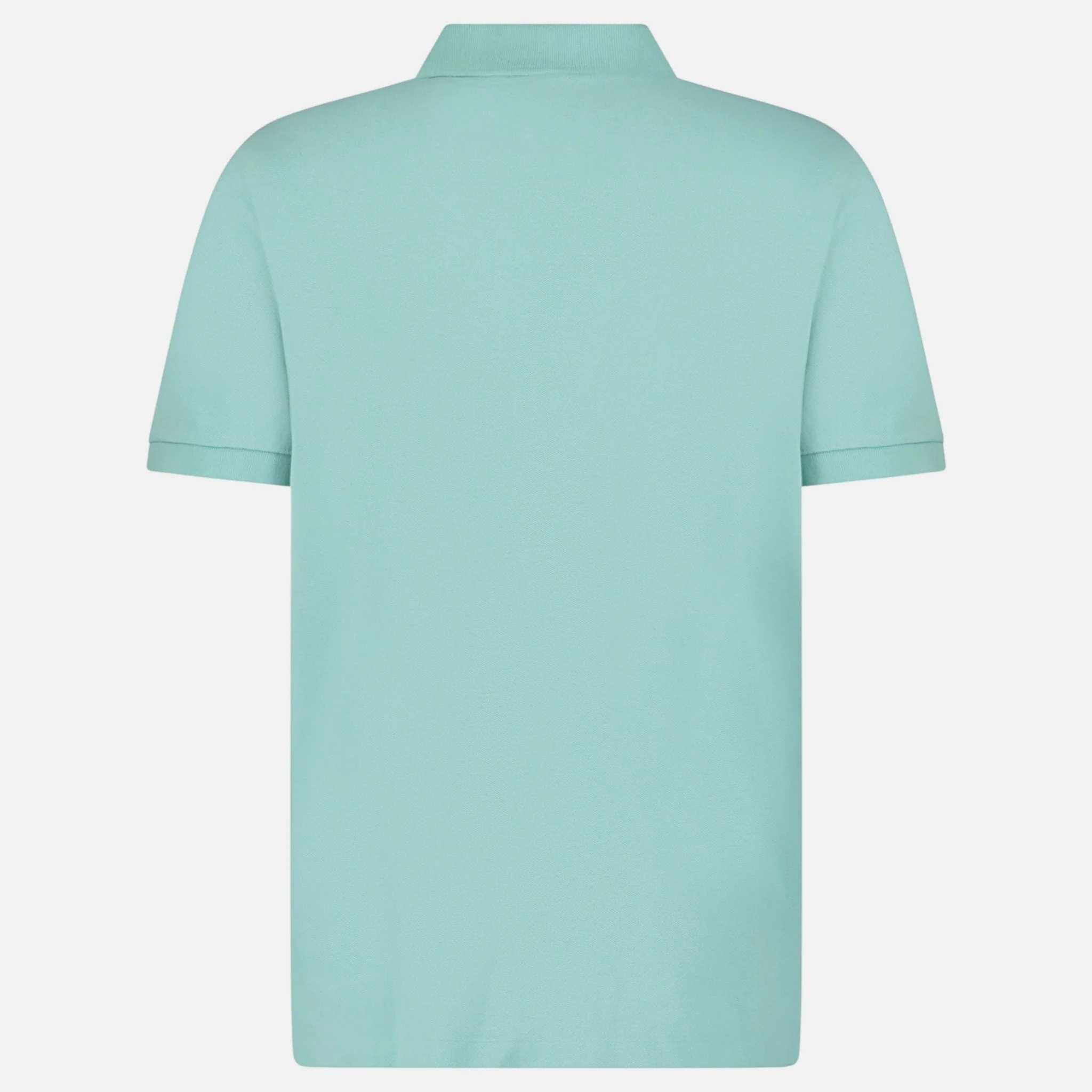 Ralph Lauren Cotton Mesh Custom Slim Fit Polo Shirt Celadon - Image 2