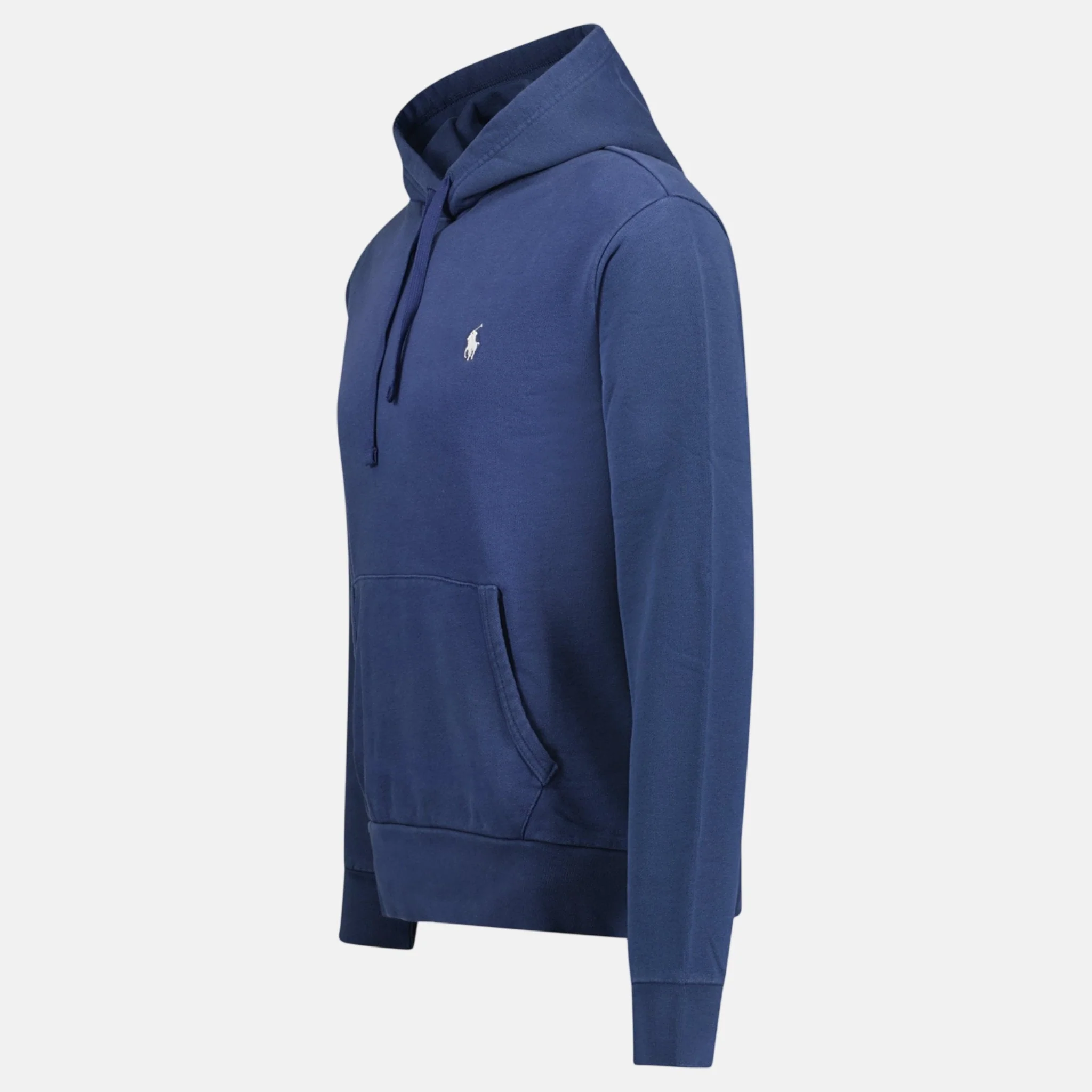 Ralph Lauren Loopback Fleece Hoodie Cruise Navy - Image 2