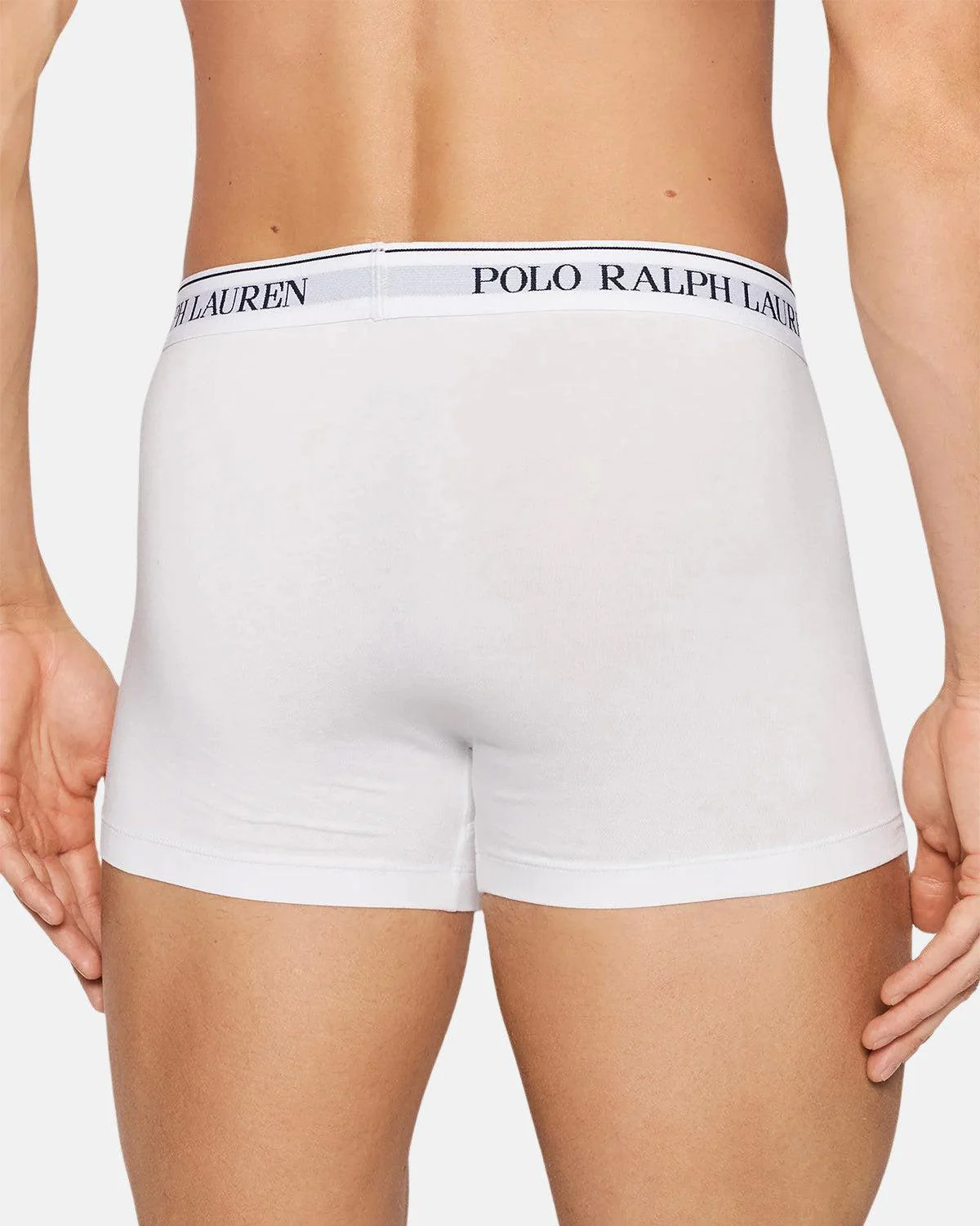 RALPH LAUREN 3 PACK CLASSIC TRUNKS WHITE - Image 4