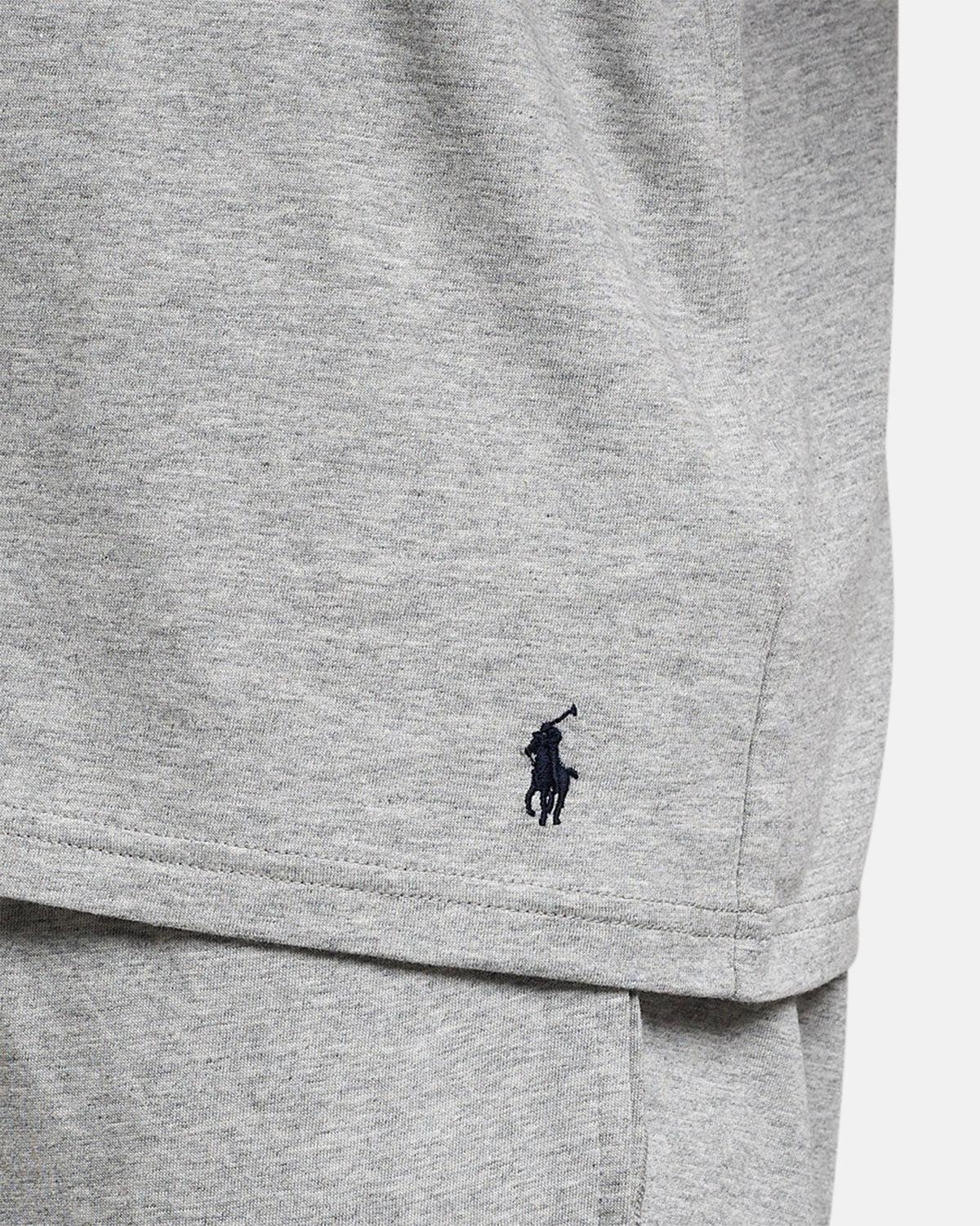 RALPH LAUREN COTTON JERSEY SLEEP HOODIE ANDOVER HEATHER - Image 5