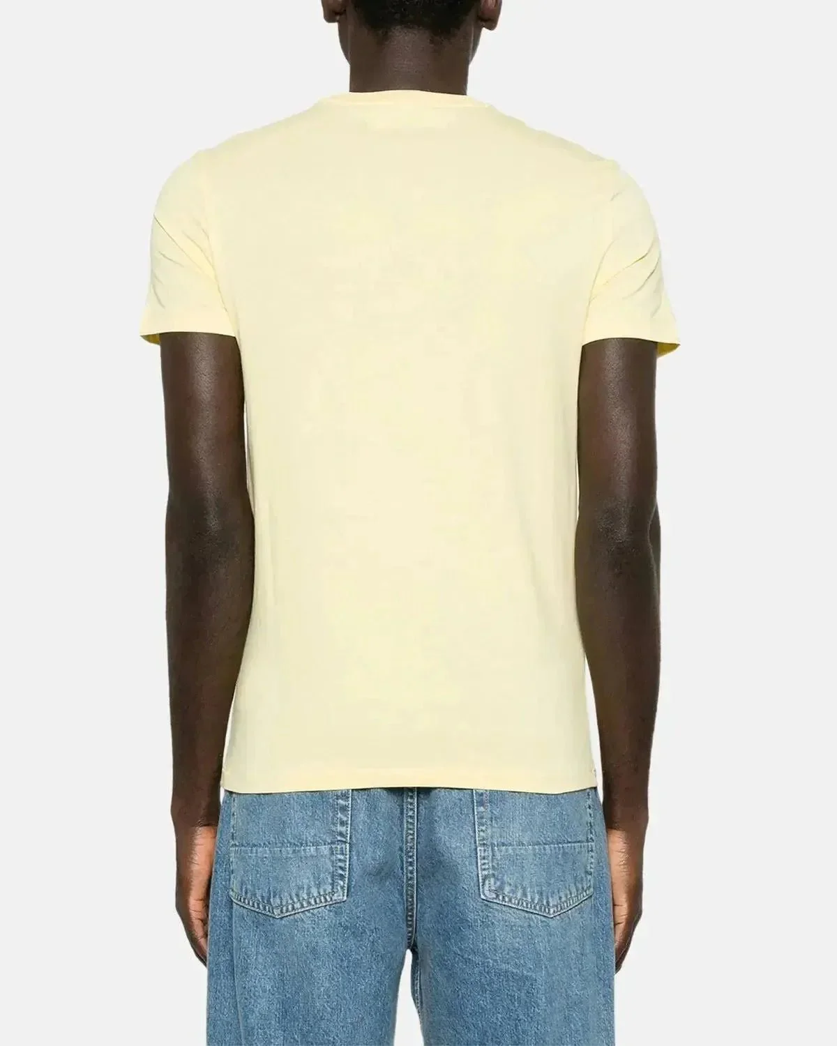 RALPH LAUREN CUSTOM SLIM FIT JERSEY T-SHIRT RESORT GOLD - Image 3