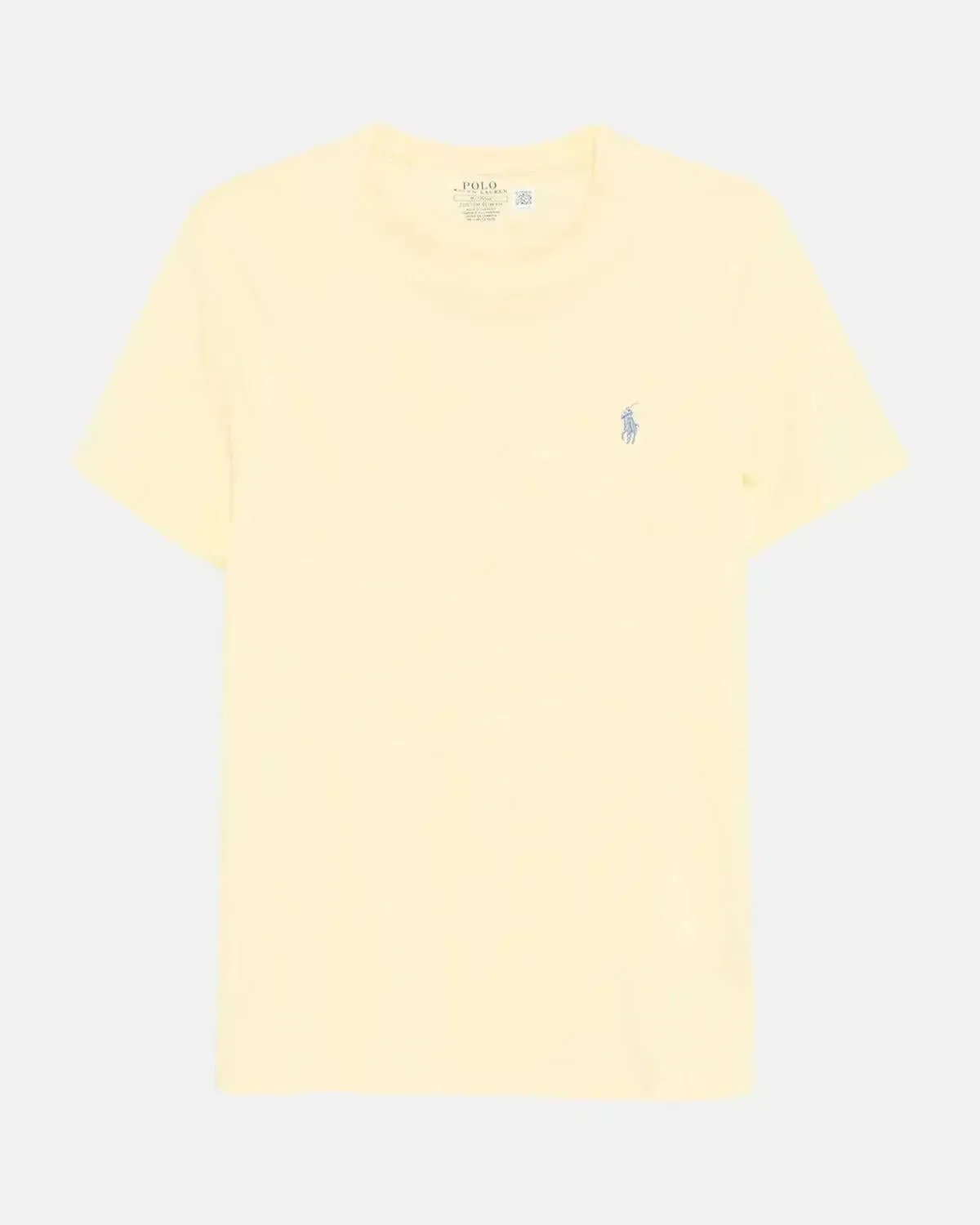 RALPH LAUREN CUSTOM SLIM FIT JERSEY T-SHIRT RESORT GOLD - Image 4