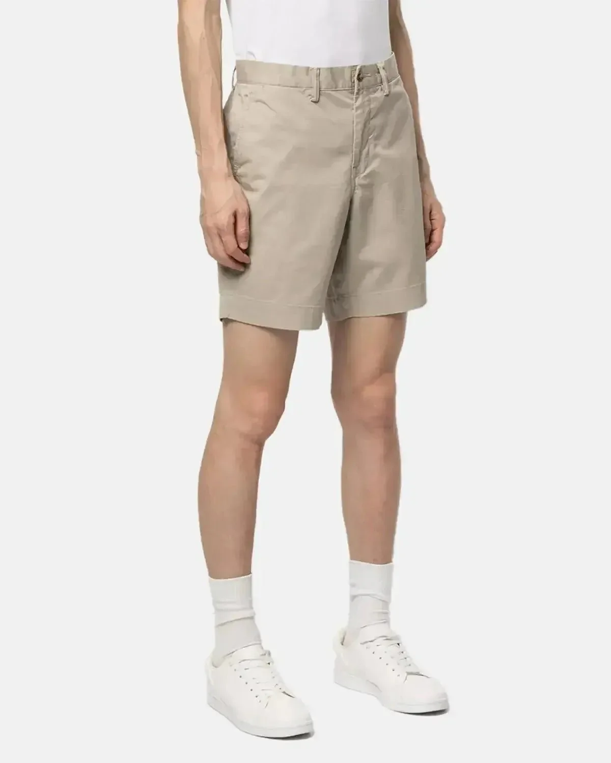 RALPH LAUREN MENS STRETCH STRAIGHT FIT CHINO SHORTS KHAKI TAN - Image 4