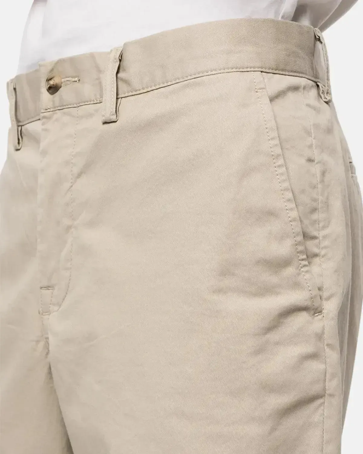 RALPH LAUREN MENS STRETCH STRAIGHT FIT CHINO SHORTS KHAKI TAN - Image 5