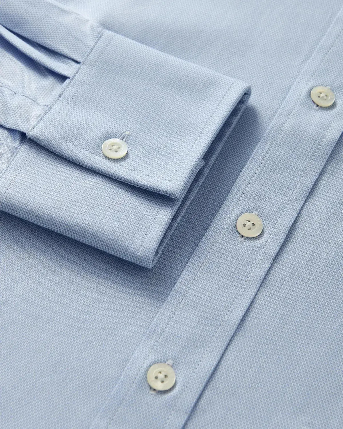Richard James Classic Twill Shirt Sky - Image 3