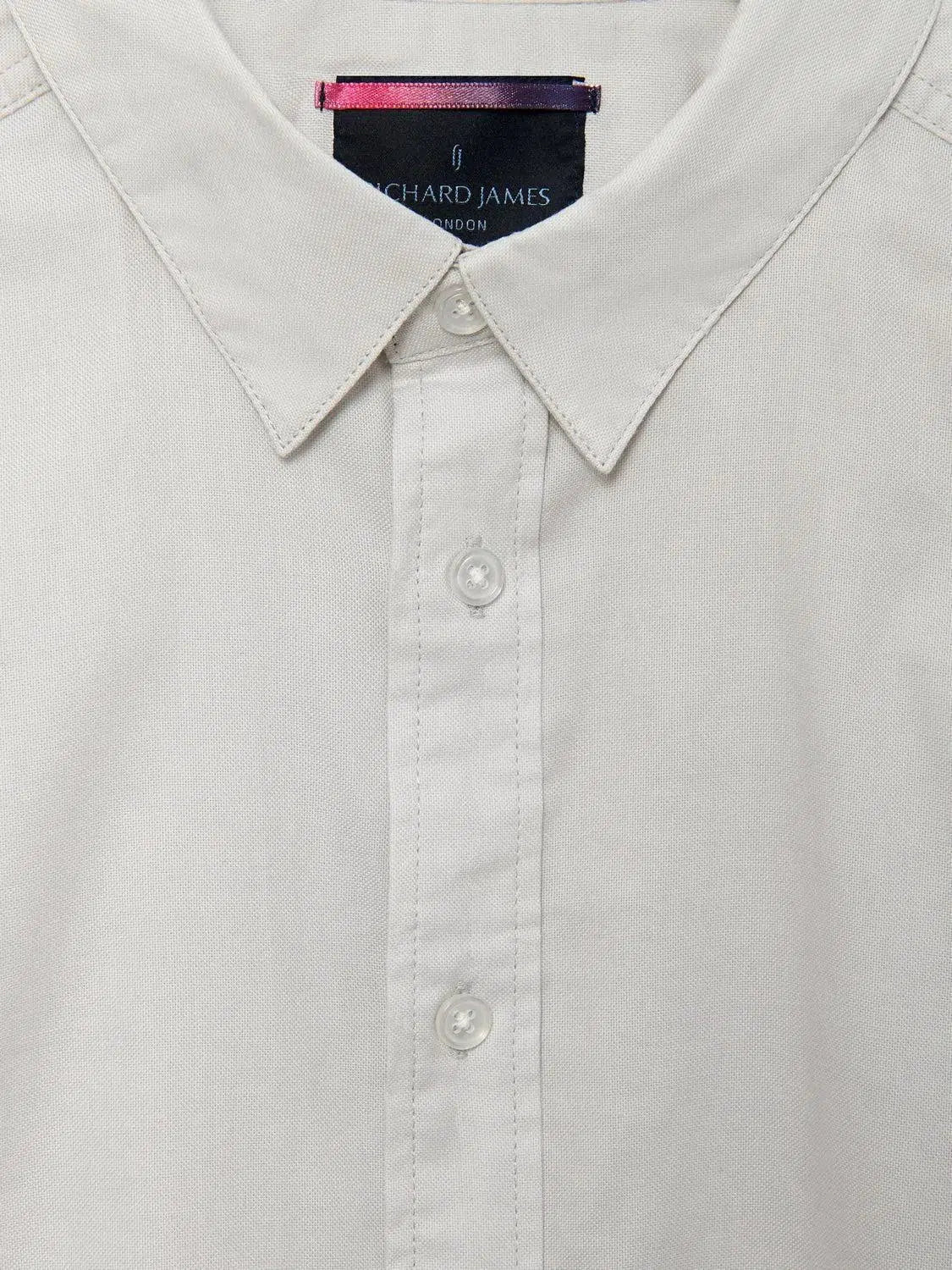 Richard James Casual Shirt Dove Grey - Image 2