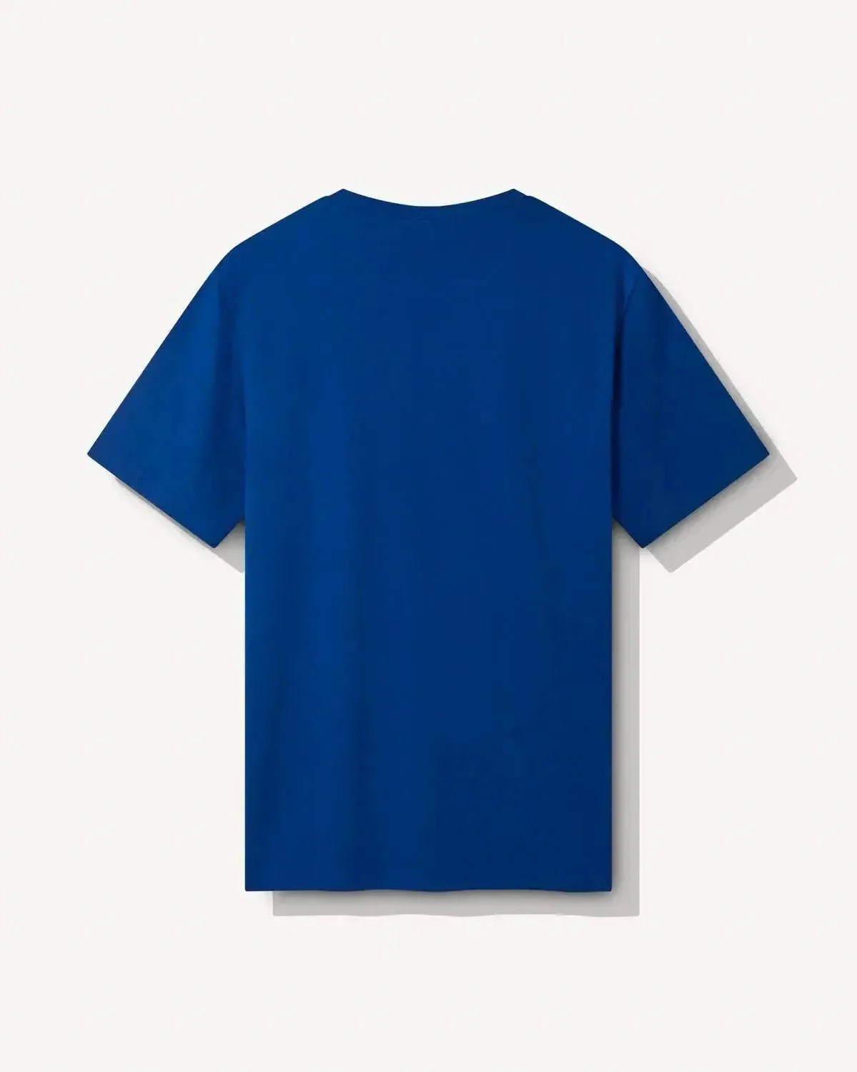 Richard James Mercerised Cotton T-Shirt Air Force Blue - Image 4