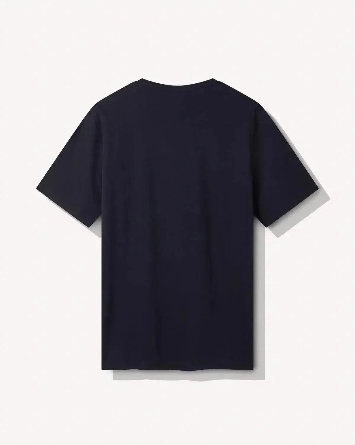 Richard James Mercerised Cotton T-Shirt Navy - Image 4