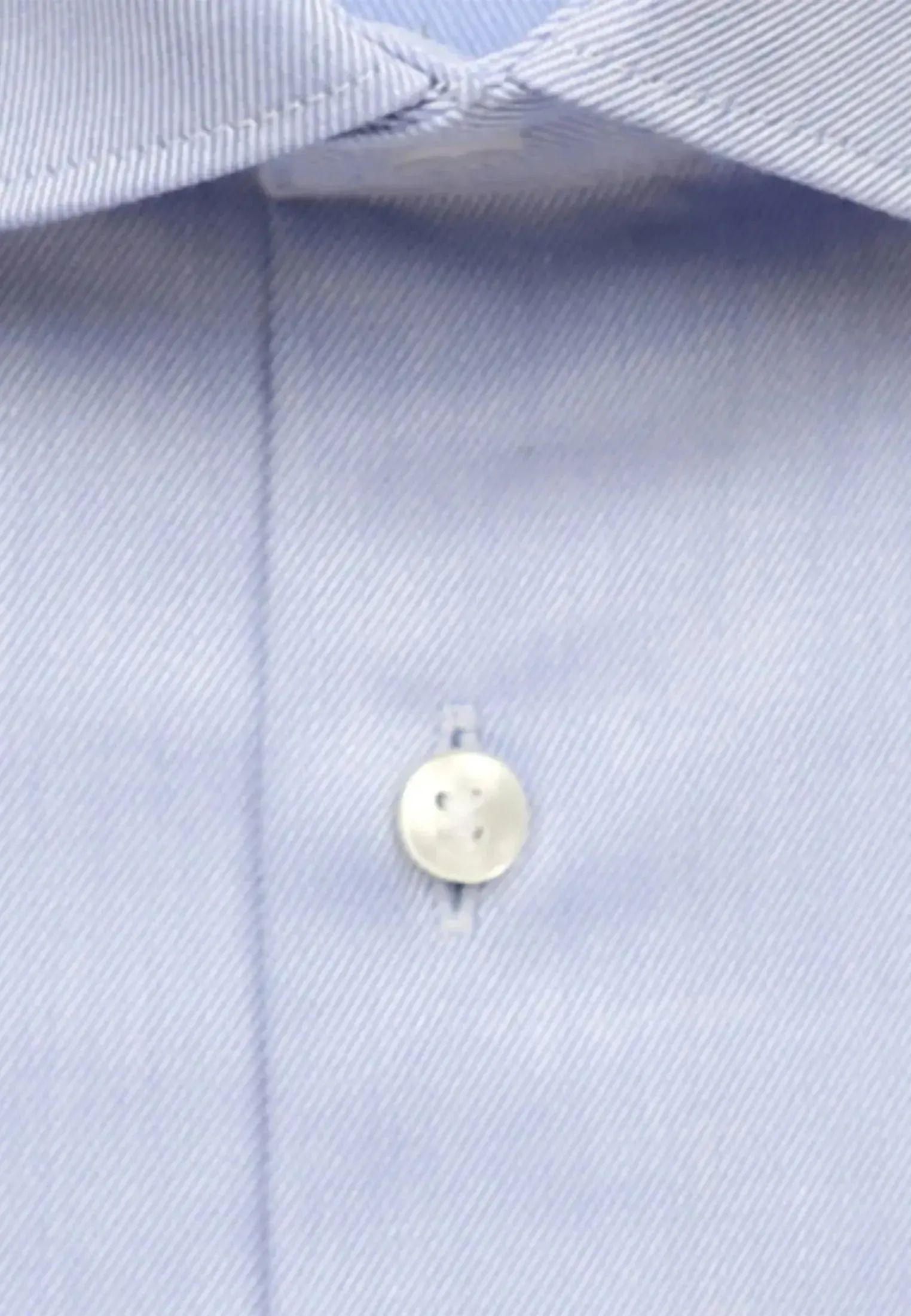 Seidensticker Mens Regular Fit No Iron New Kent Combi Cuff Business Shirt Light Blue - Image 10